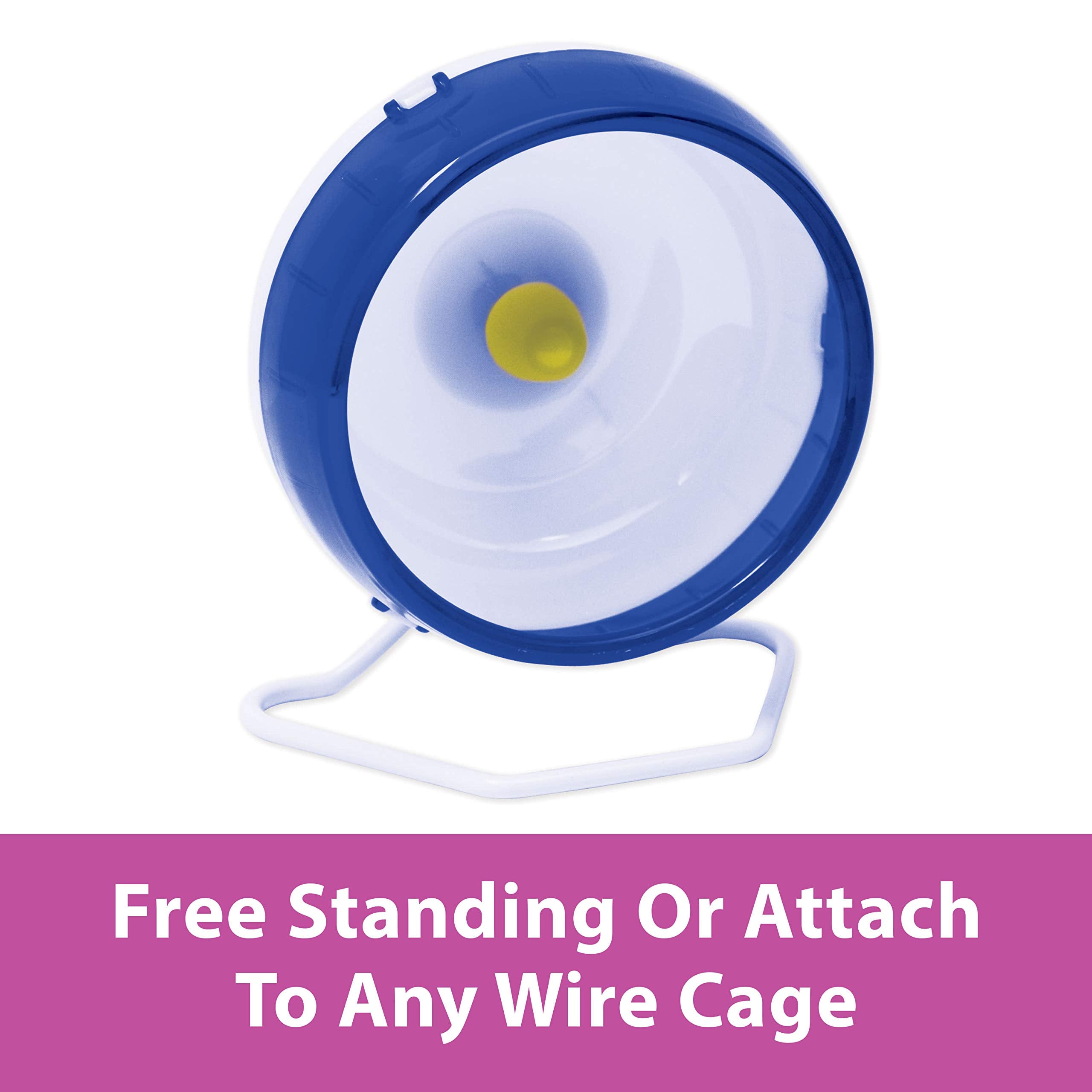 Kaytee Silent Spinner Wheel For Pet Hamsters And Gerbils, Regular 6.5 Inch