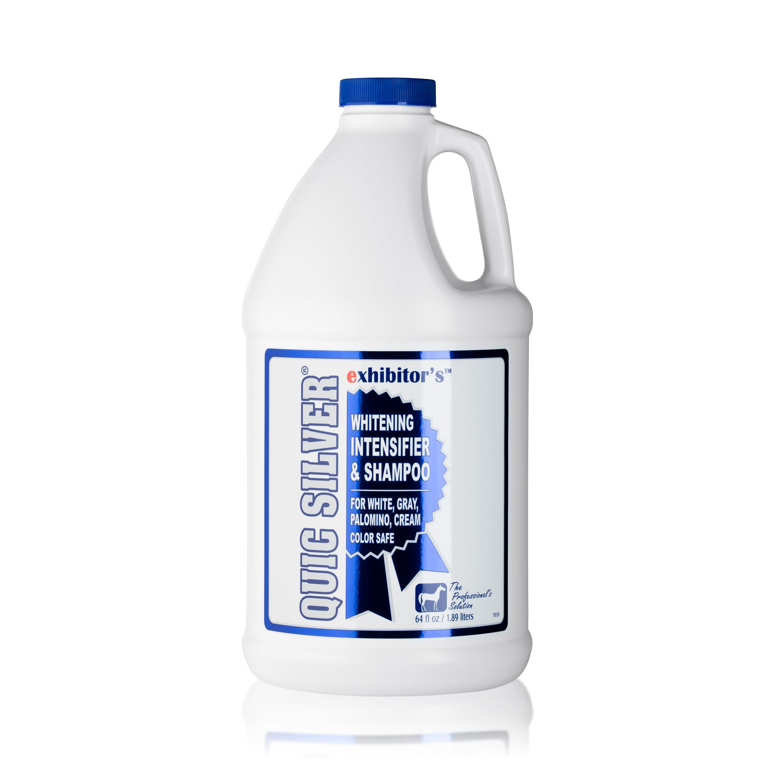 Exhibitor's Quic Silver 64 Oz Purple Color Intensifying Shampoo - Brightens and Enhances Blonde & Silver Hair, 1 Count