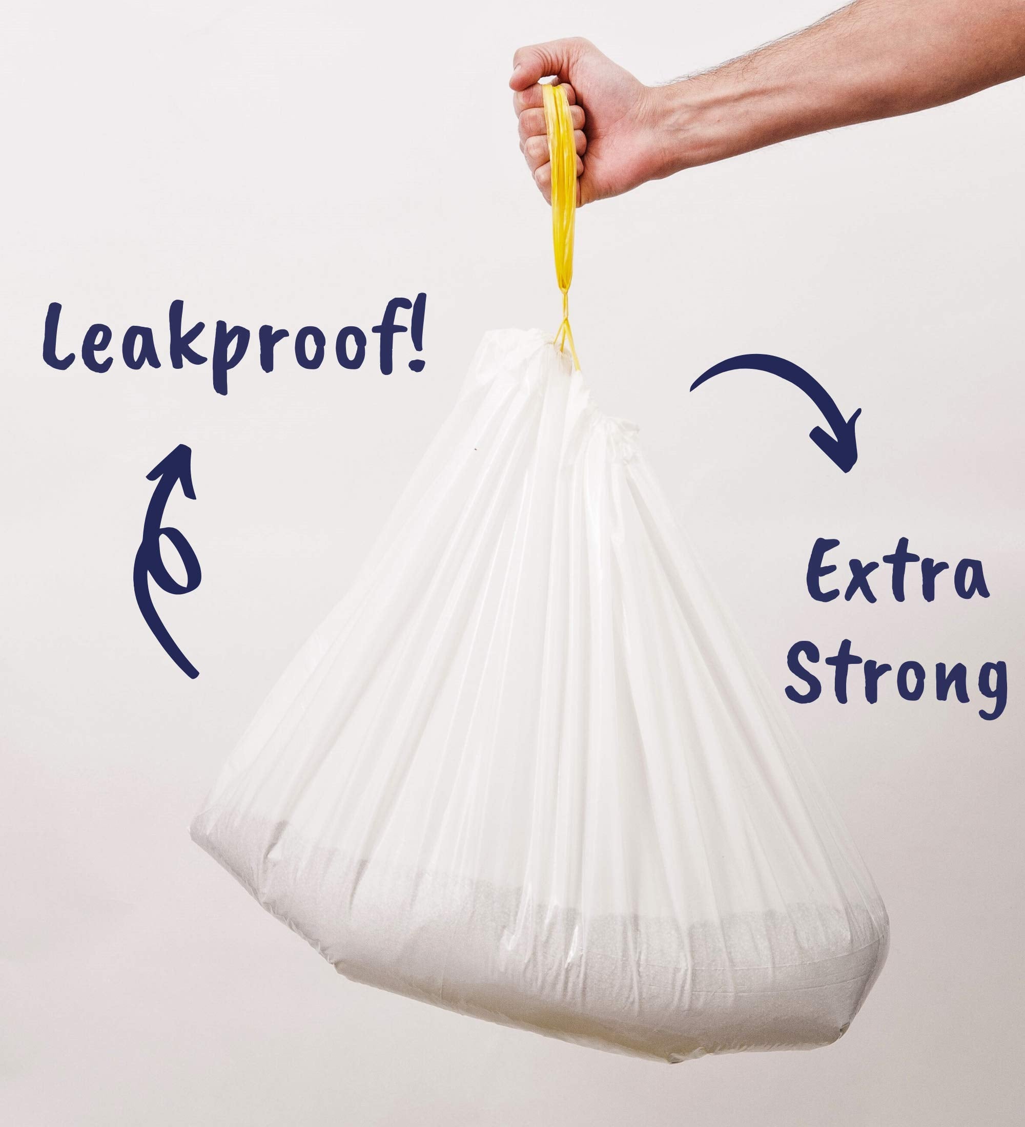 Pettiny 20 Xl Cat Litter Box Liners With Drawstrings Scratch Resistant Cat Litter Bags For Extra Large Litter Trays