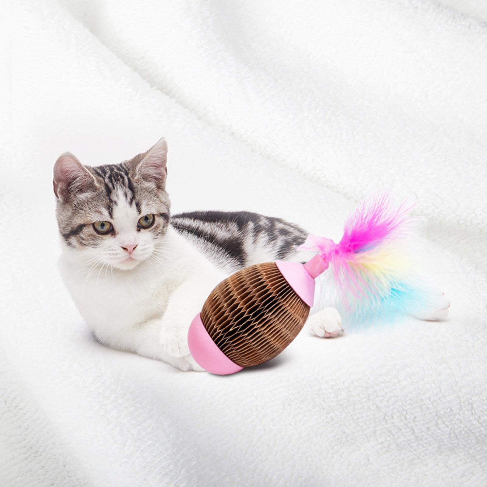 Calandis Funny Cat Ball Toy Cat Teaser Interactive Kitten Toys For Small Medium Cats | Toys | Cat Supplies