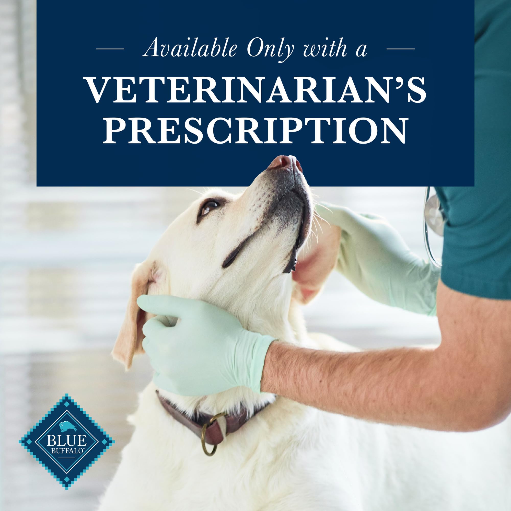 Blue Buffalo Natural Veterinary Diet GI Low Fat Gastrointestinal Support Wet Dog Food, Veterinarians Prescription Required, Whi