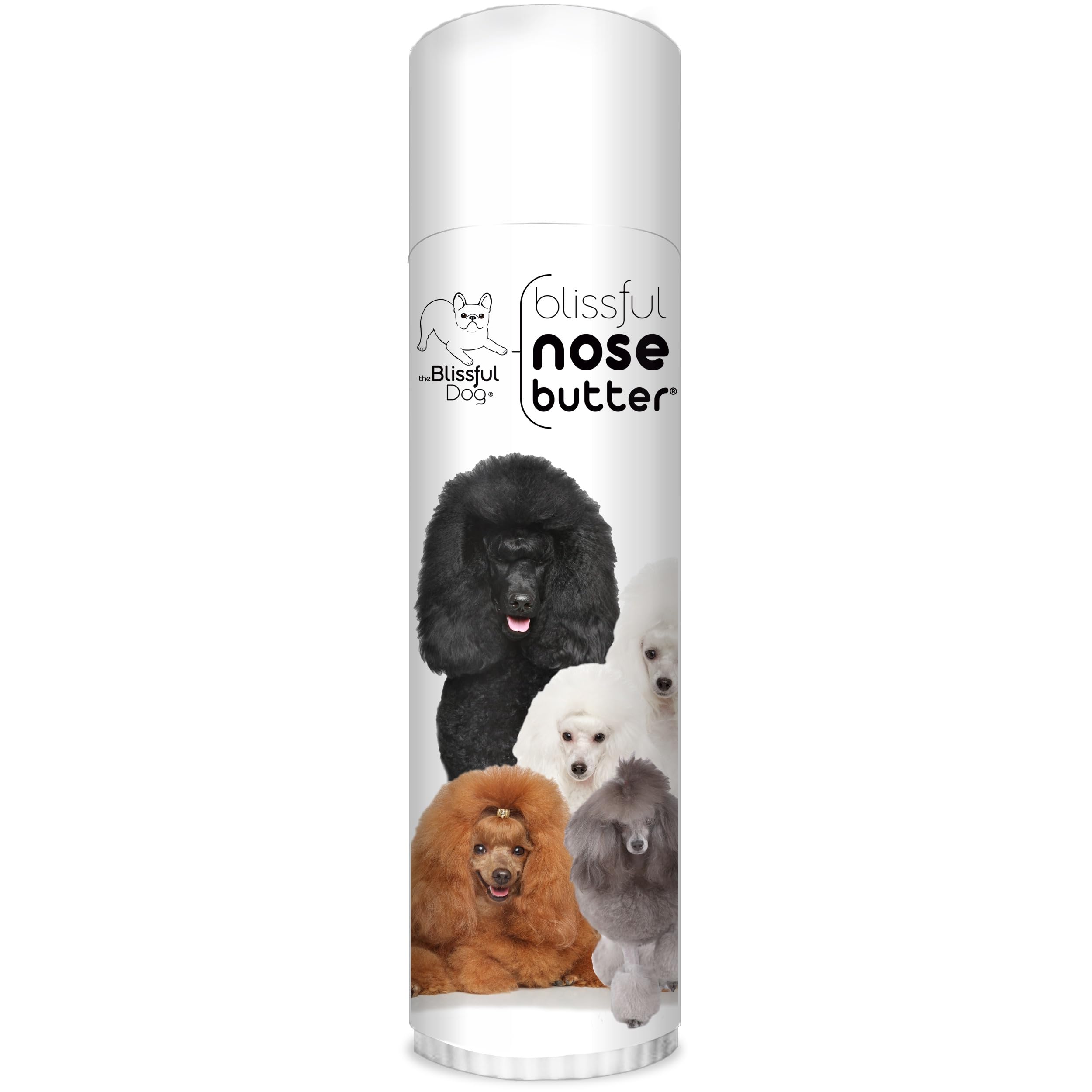 The Blissful Dog Poodle Unscented Nose Butter - Dog Nose Butter, 0.50 Ounce