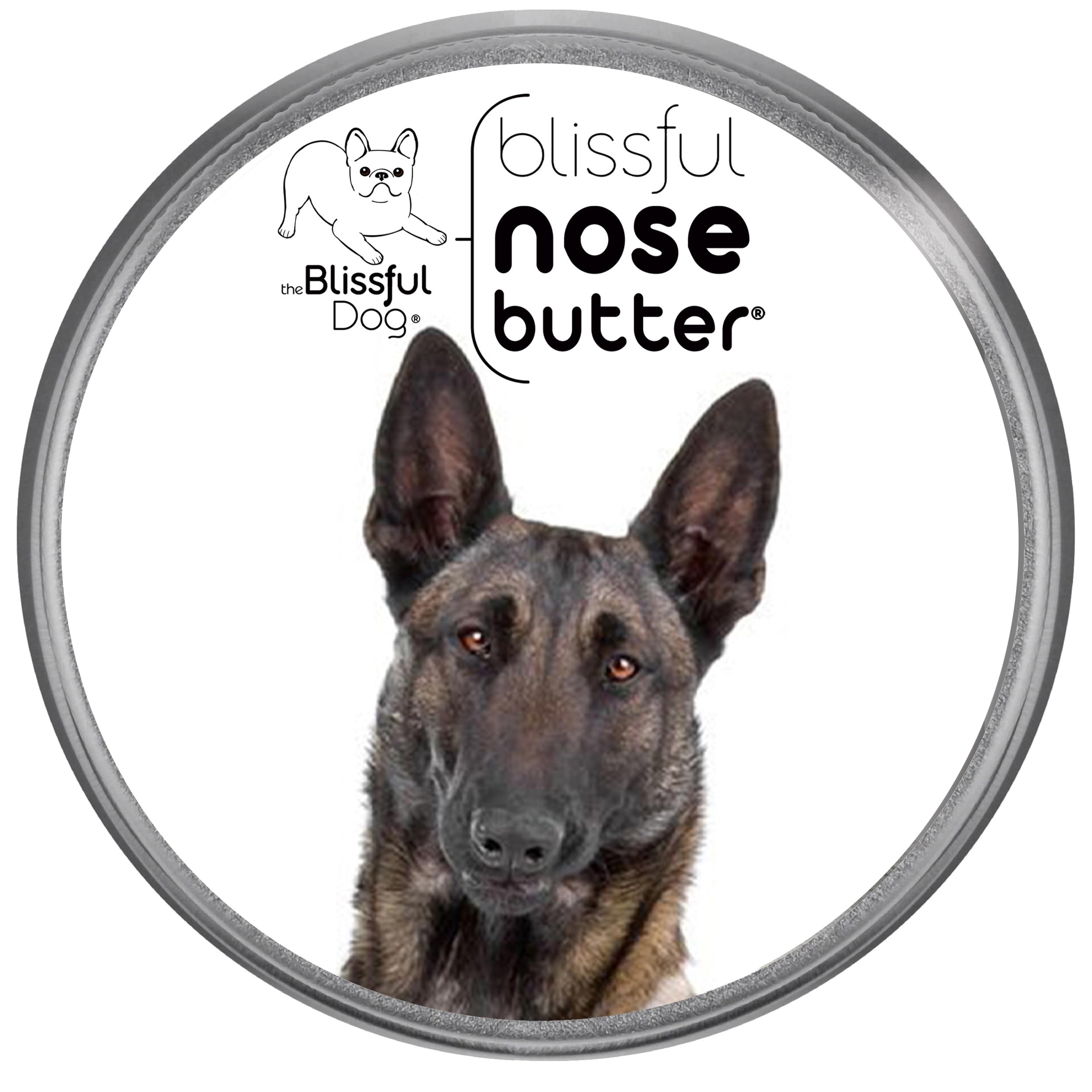 The Blissful Dog Belgian Malinois Unscented Nose Butter - Dog Nose Butter, 4 Ounce
