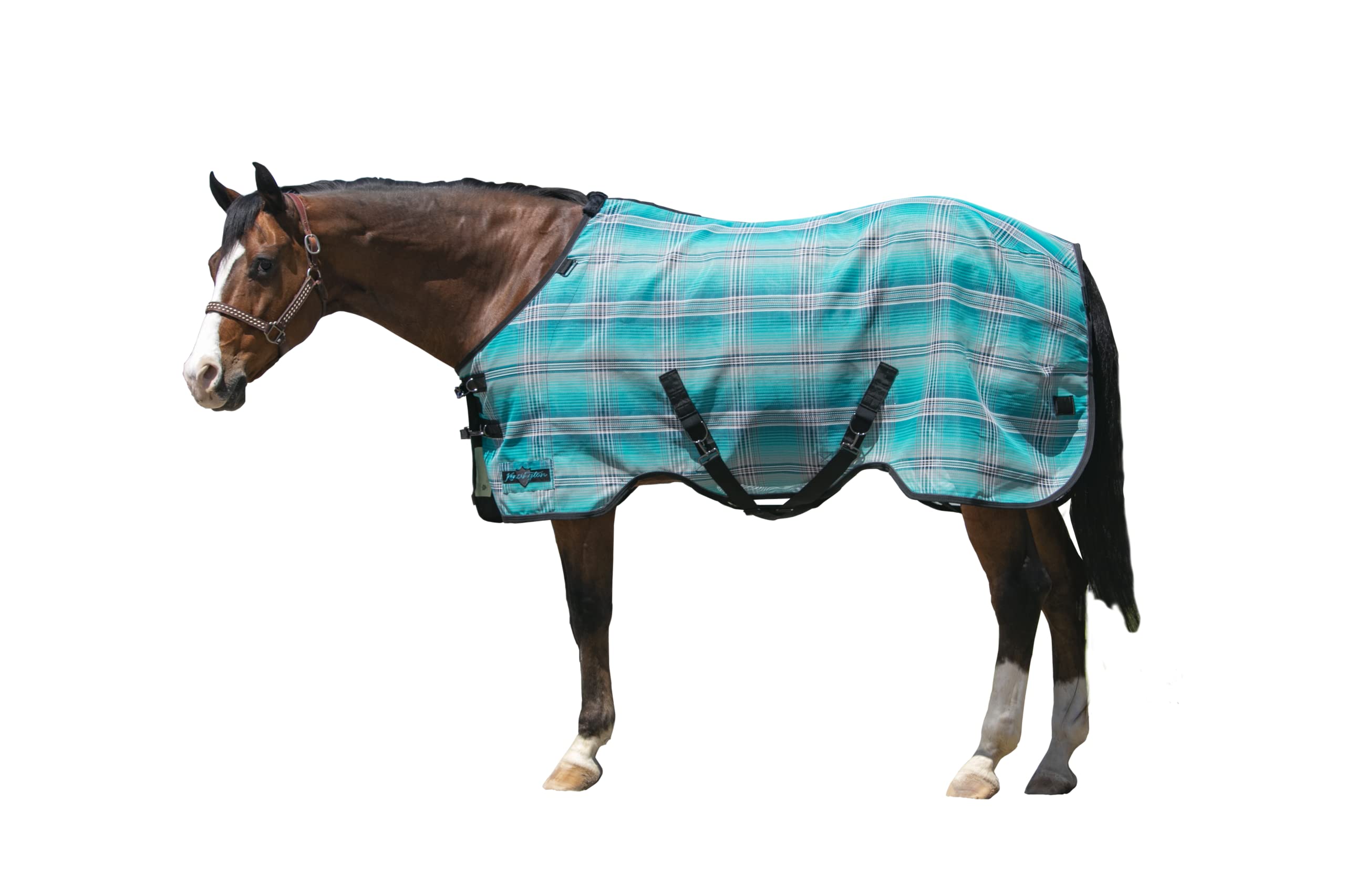Kensington Breathable And Uv Protective Sheet Surefit All Season Protection For Horse - 84'', Atlantis