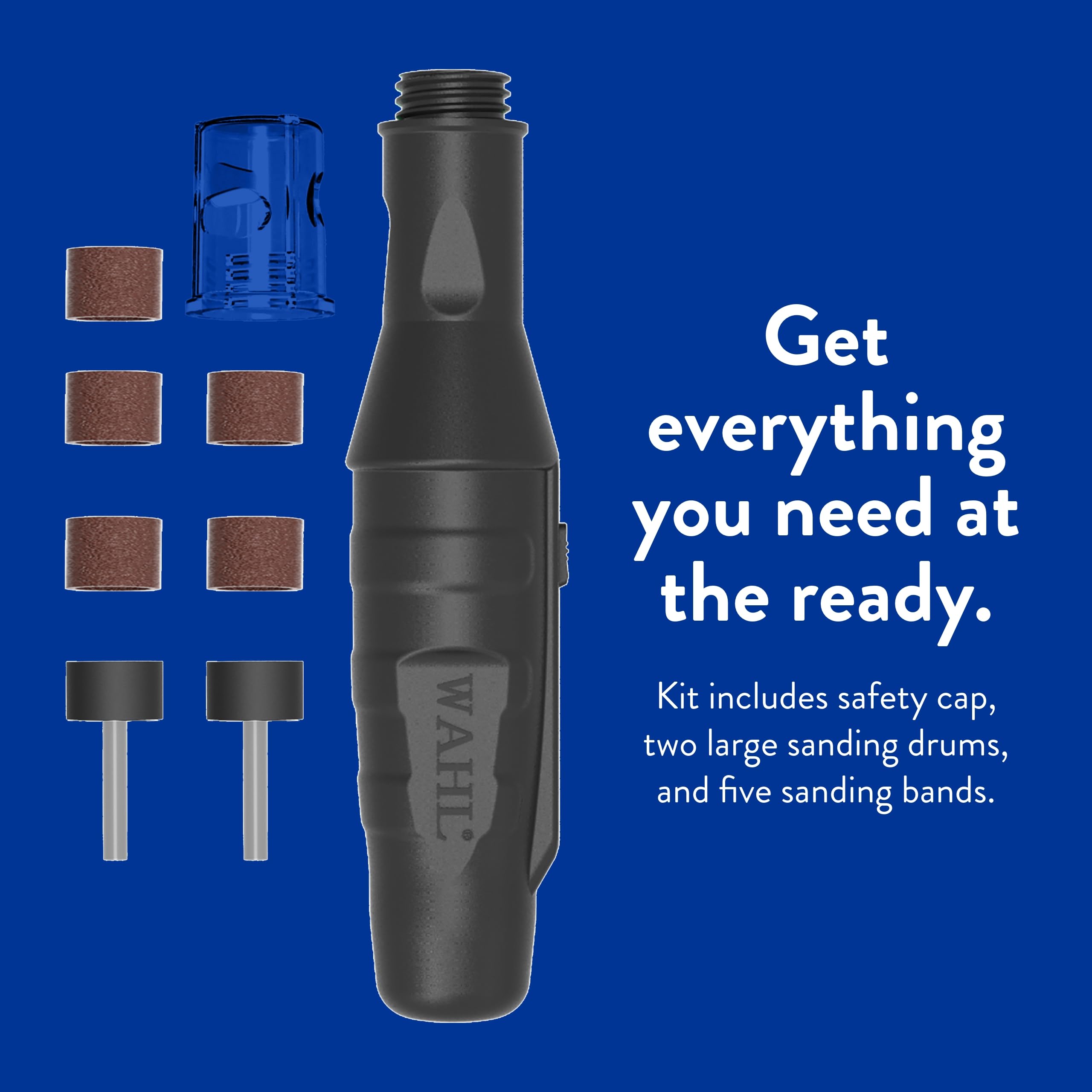 Wahl Professional Animal Pet, Dog, And Cat Classic Nail Grinder Trimming Kit (5971)