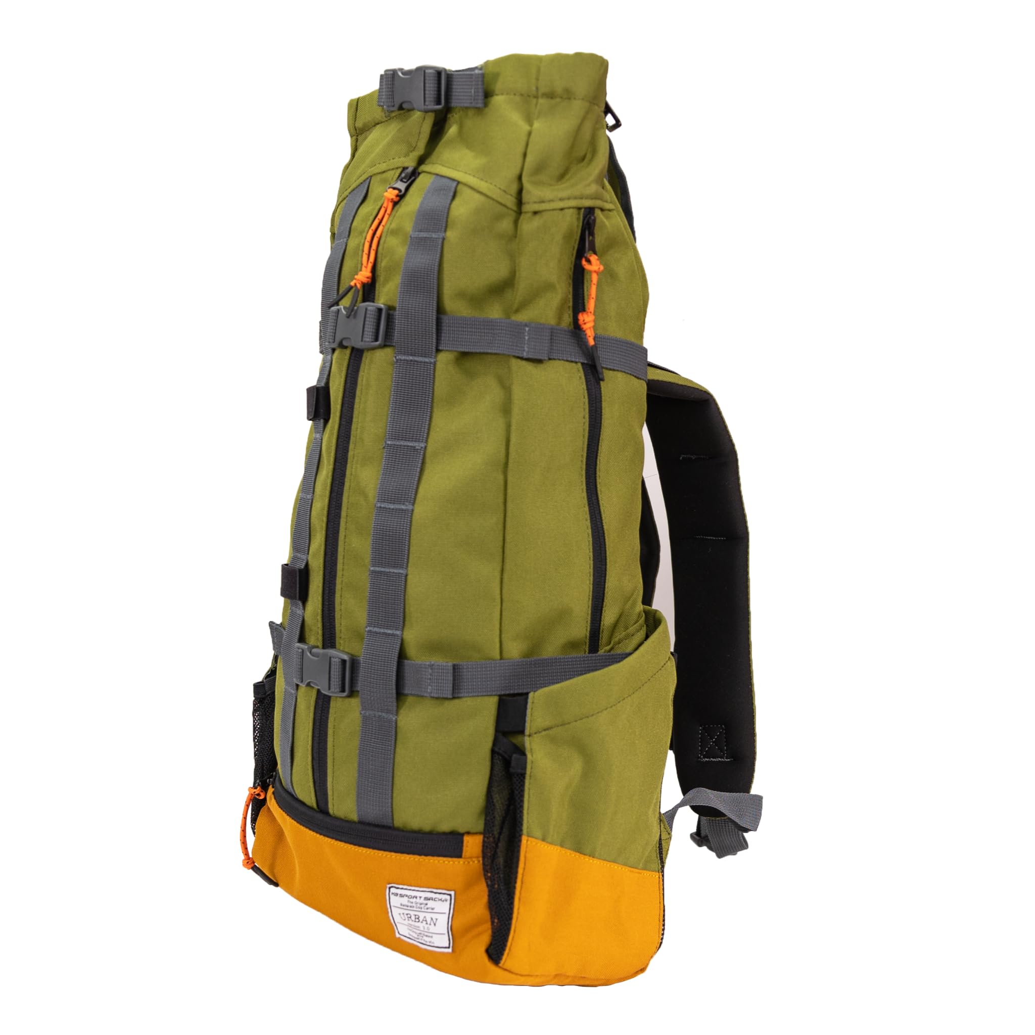 K9 Sport Sack | Dog Carrier Adjustable Backpack (Large, Urban 3 - Leafy)