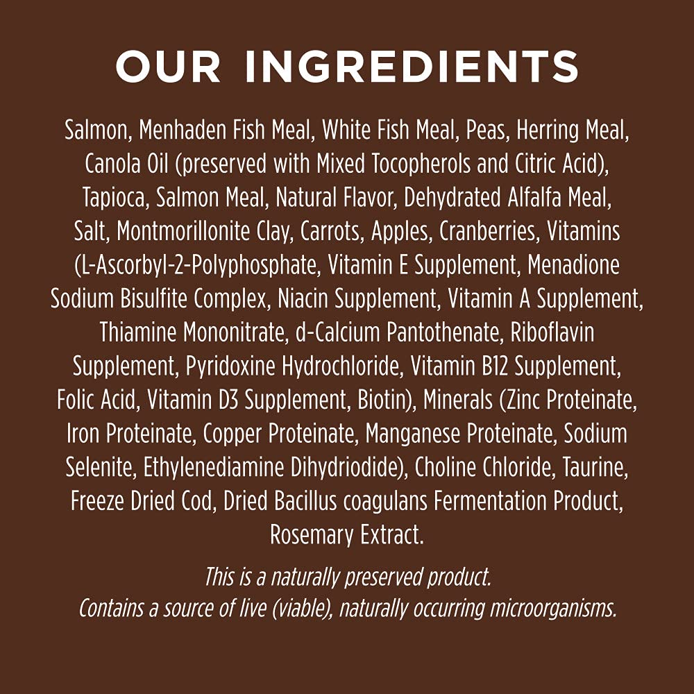 Instinct Original Grain Free Recipe with Real Salmon Natural Dry Cat Food, 10 lb. Bag