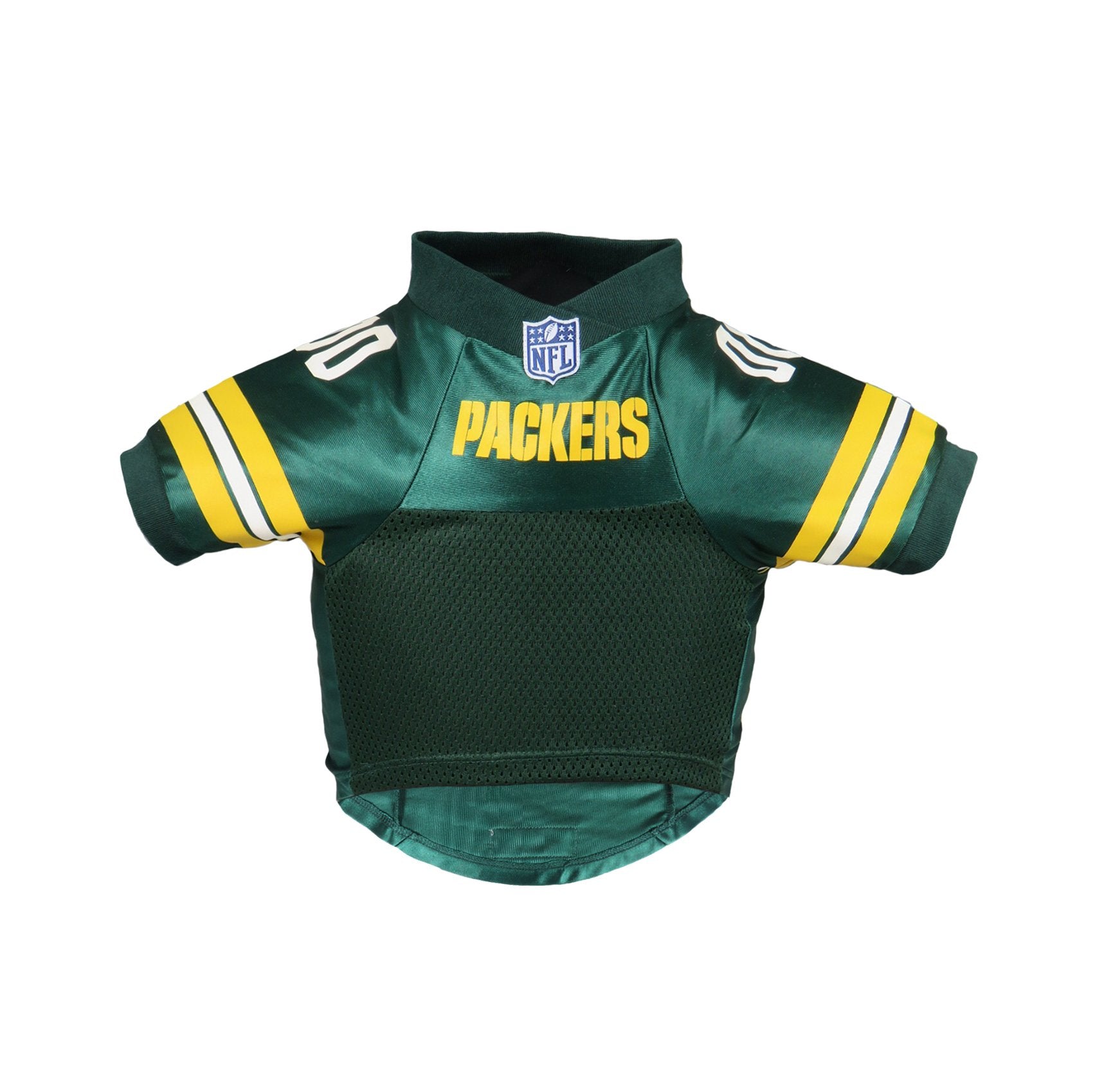Littlearth Unisex-Adult Nfl Green Bay Packers Premium Pet Jersey, Team Color, Large