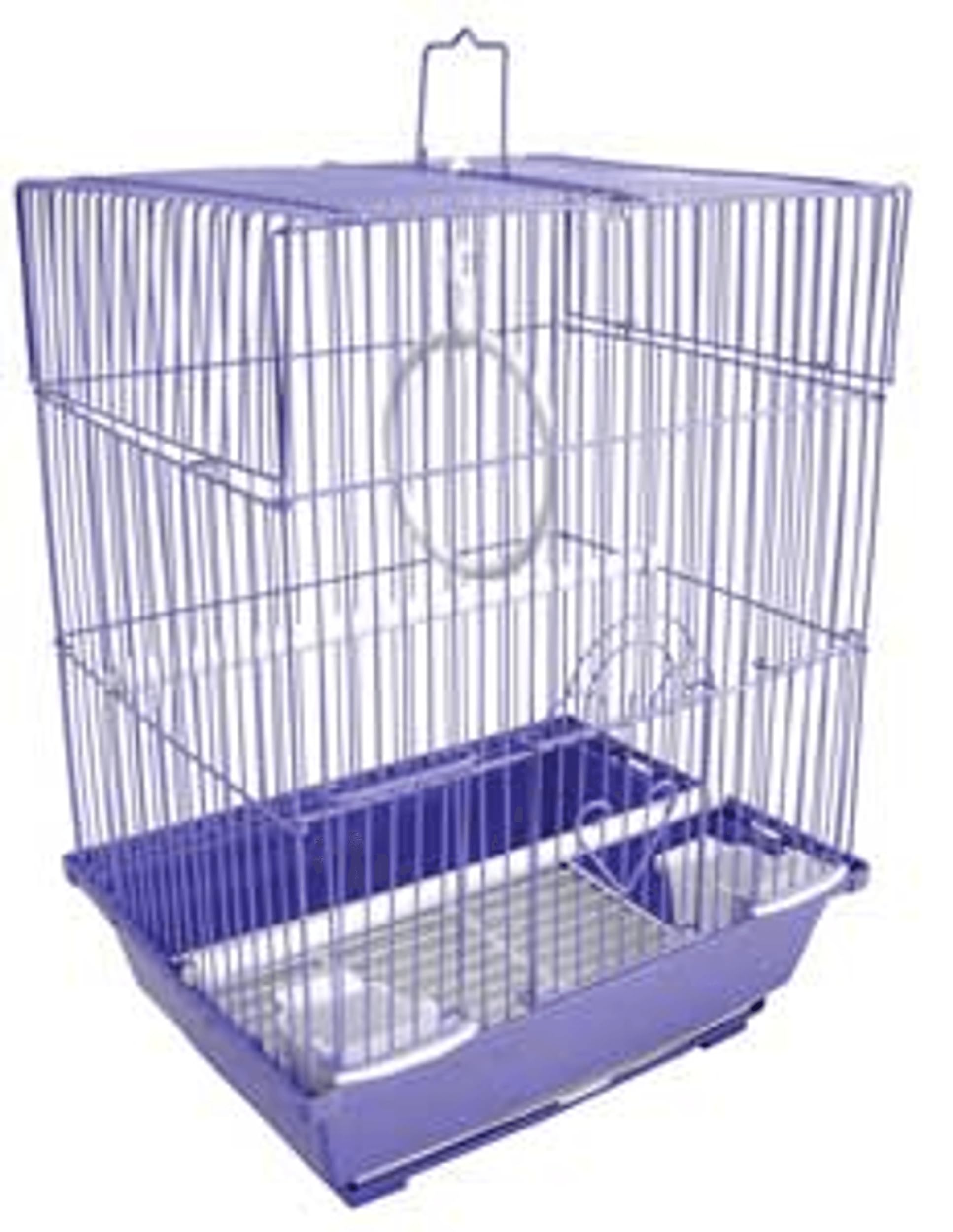 Yml A1324Mblk Flat Top Medium Parakeet Cage, 13.3'' X 10.8'' X 16.5''