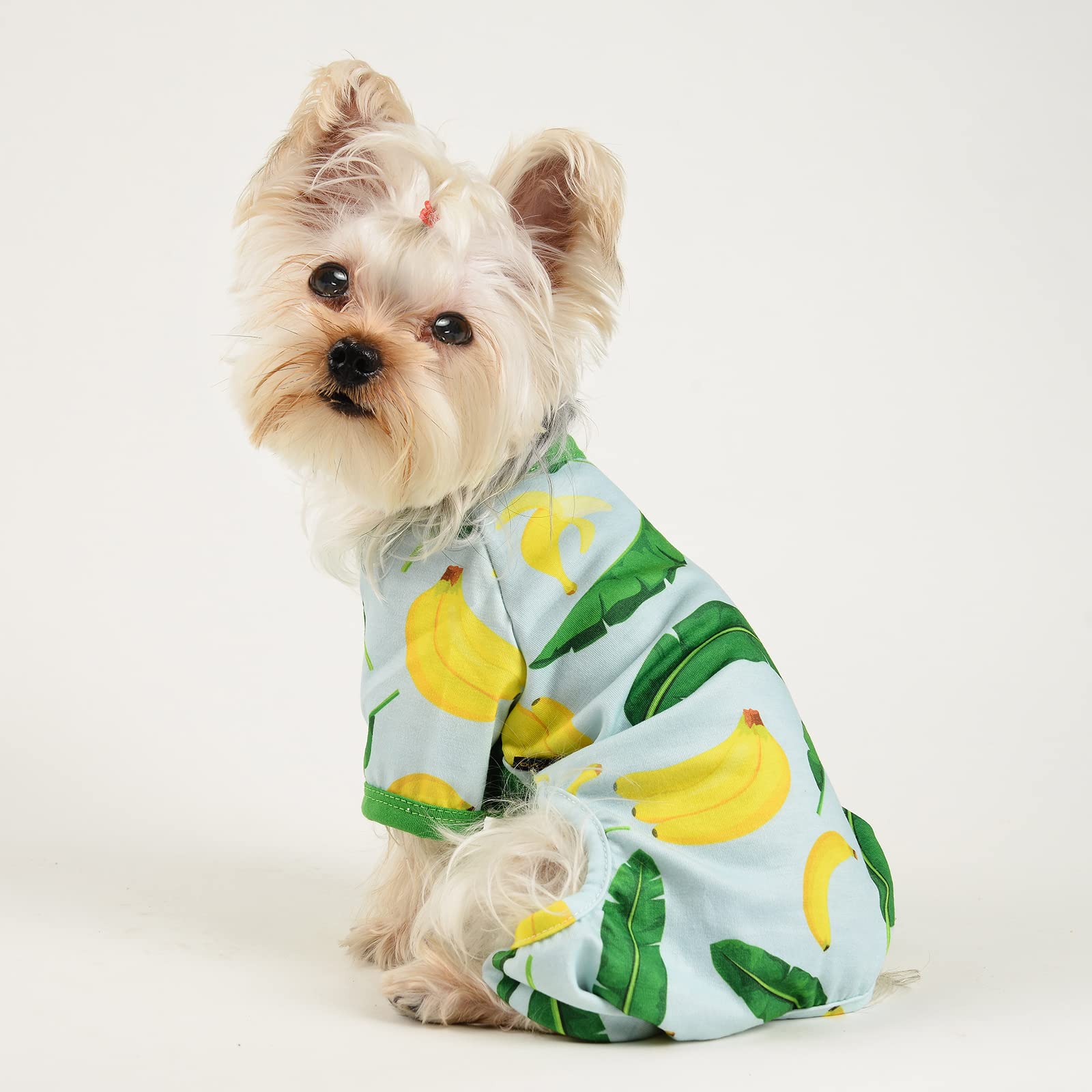 Dog Pajamas For Small Dogs, Chihuahua Pajamas, Puppy Clothes, Extra Small Puppy Pjs, Soft Pet Pajamas,Dog Shirts Chihuahua Yorki