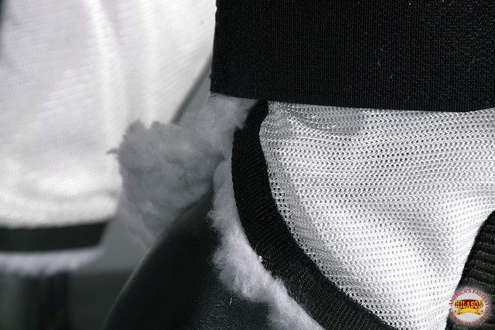 HILASON Western Horse Fly Boots W/Fleece Uv Protection Insects White