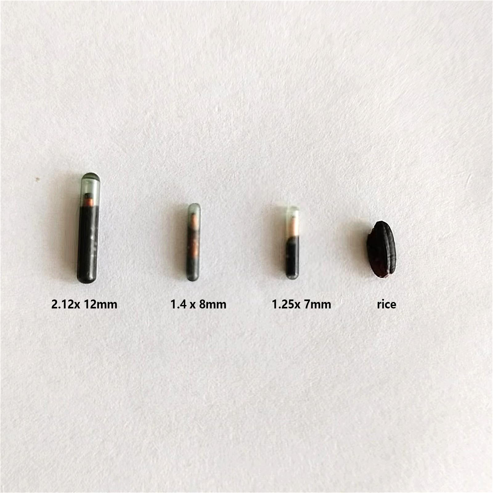 Manruta Pet Microchip Kit For Dogs And Cats 5 Pack Iso 11784/5 With 15 Id Numbers (1.4 Mm Dia, 8 Mm Length Microchip, 15 Gauge)