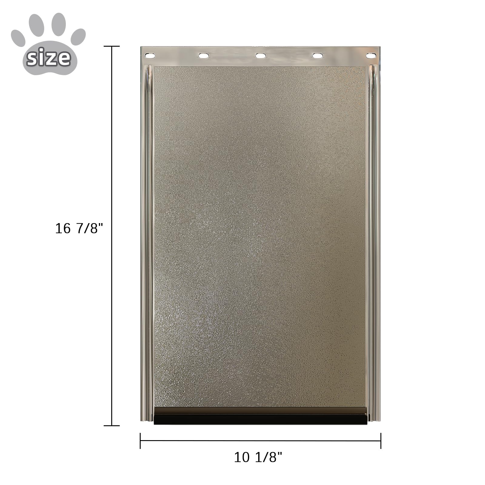 Pac11-11039 Dog Door Replacement Flaps For Dogs And Cat, Doggy Doggie Pet Flap Replacement Doors Compatible With Petsafe, Size 1