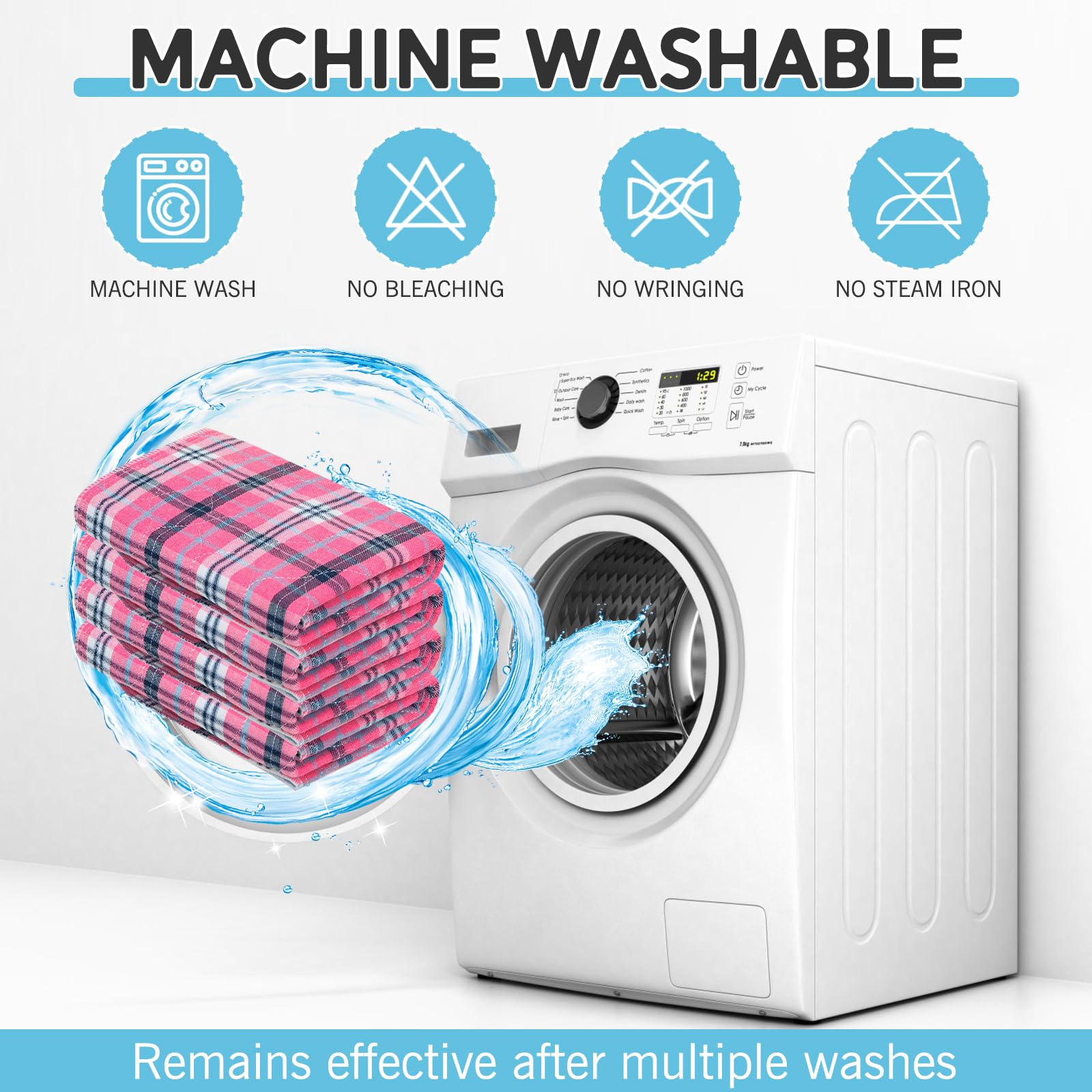 Esgpet Washable Pee Pads For Dogs - 31   X36    4Pcs, Whelping Pad For Puppy Training, Playpen Crate Bed Floor Protector, Reusab