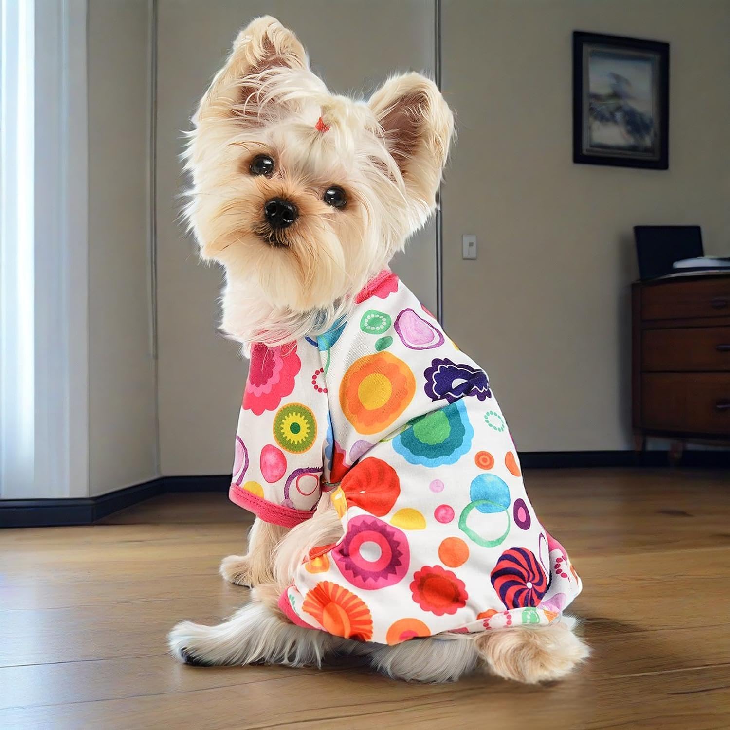 Dog Pajamas For Small Dogs, Soft Thin Pjs Jammies Cat Doggie, Summer Pet Cute Puppy Clothes Outfits Dogs Boy Girl