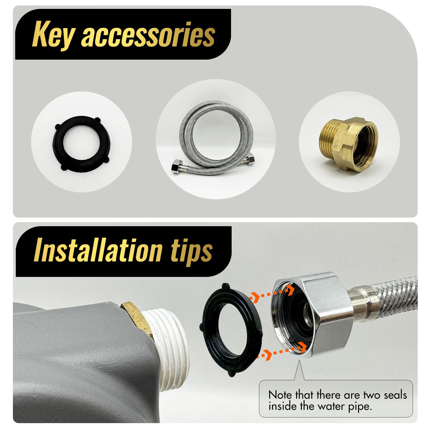 Ficuswin 135Oz Automatic Water Dispenser For Large Dogs Patented Outdoor Dog Water Bowl Dispenser Automatic Dog Feeder Fit 3/4''