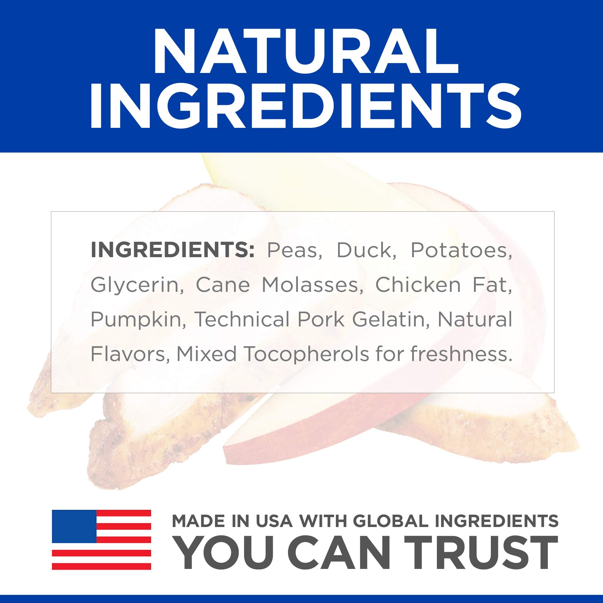Hills Grain Free Soft Baked Naturals, All Life Stages, Great Taste, Dog Treats, Duck & Pumpkin , 8 oz Bag