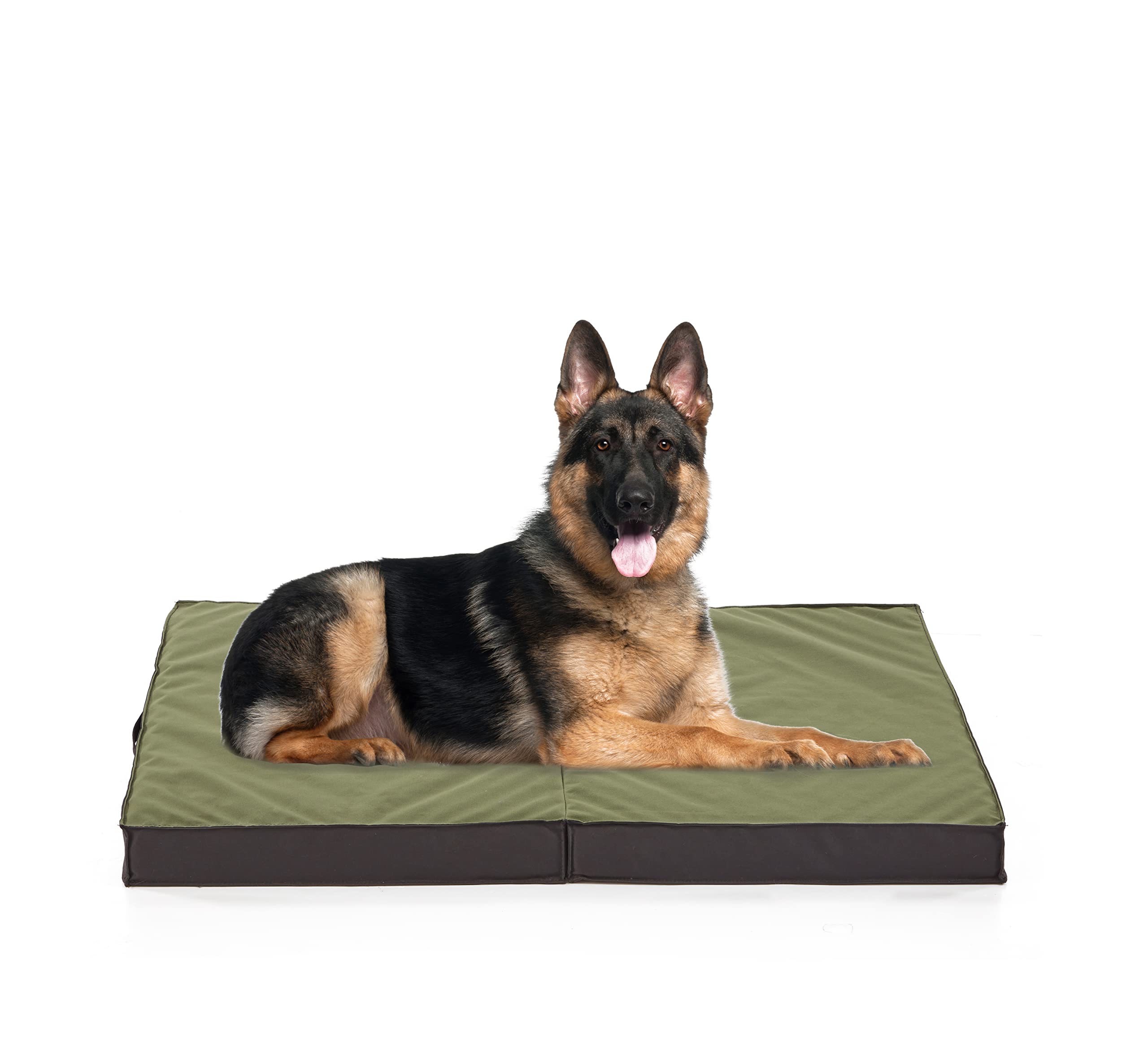 Petabby Outdoor Dog Beds For Large Dogs, Waterproof Dog Bed Portable With Washable Cover, Foldable Durable Dog Bed Orthopedic For Outside Indoor, All Weather To Use