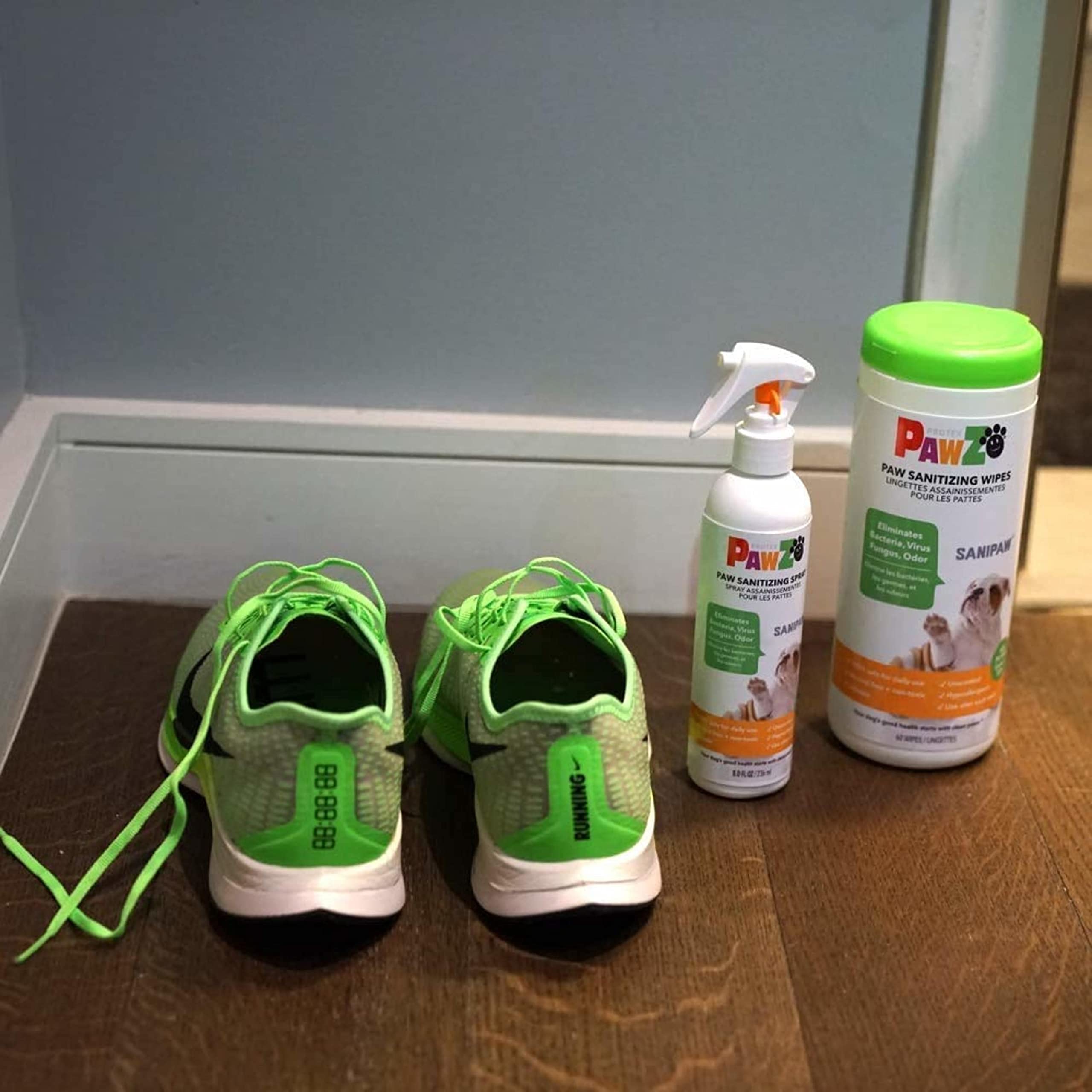 Protex Pawz Sanipaw And Odor Eliminating Paw Wipes(60 Wipes)