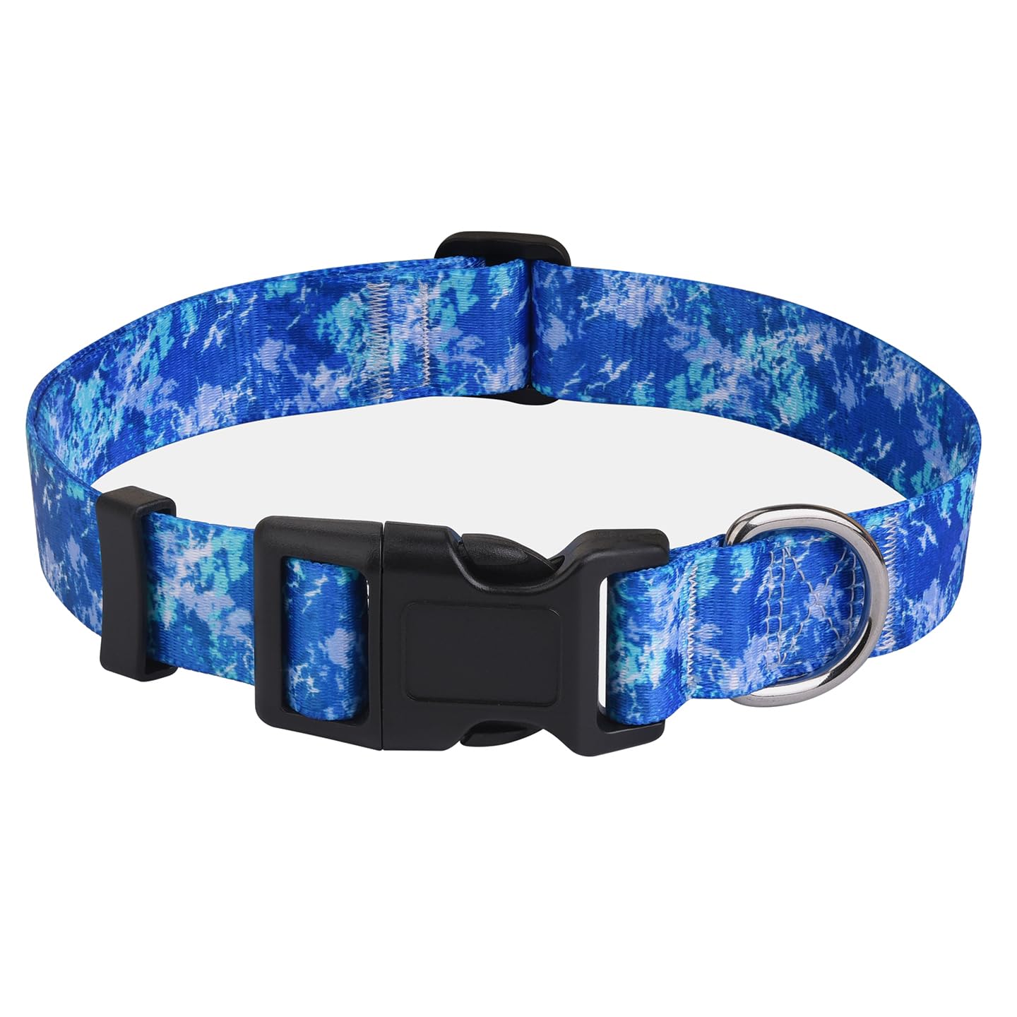 Hqyddmi Dog Collar For Medium Dogs, Soft Comfy Pet Collar For Small Medium Large Dogs, Floral Pattern For Boy Girl Puppy Dogs(Ca