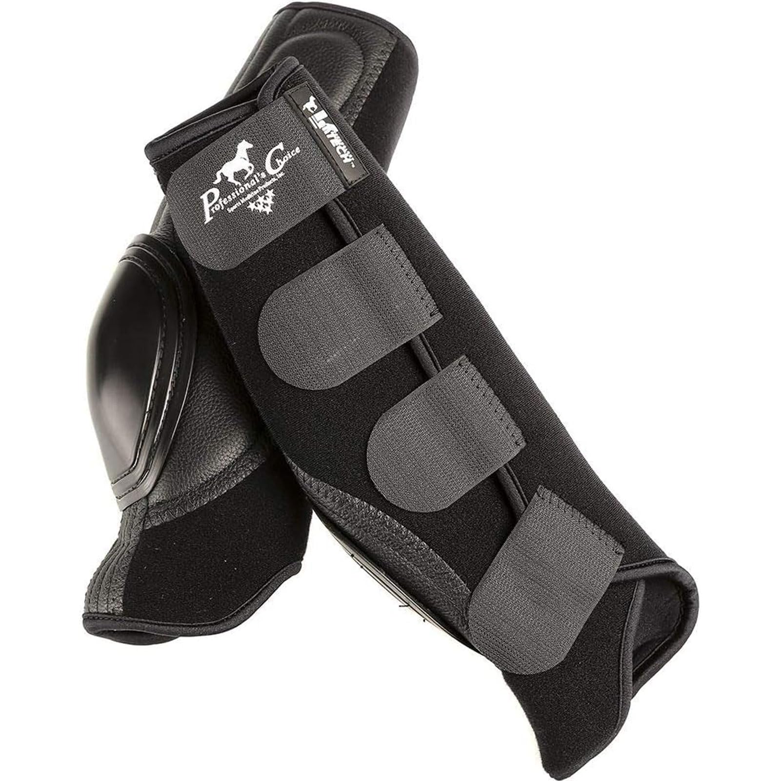 Professionals Choice Equine Ventech SlideTec Skid Rear Leg Boot | Prevents Burns During Sliding Stops | Pair | Standard 13.5 | 