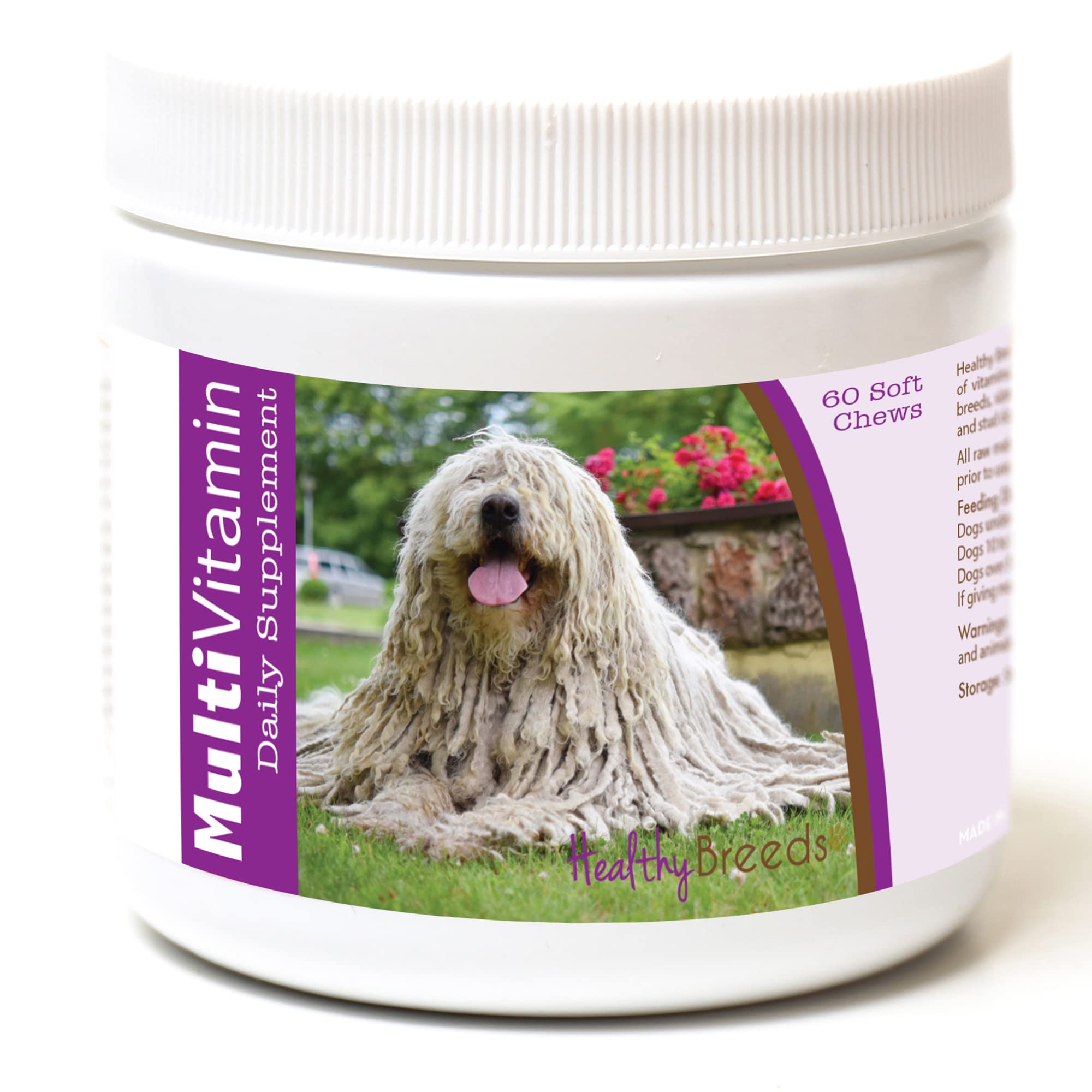 Healthy Breeds Komondorok Multi-Vitamin Soft Chews 60 Count