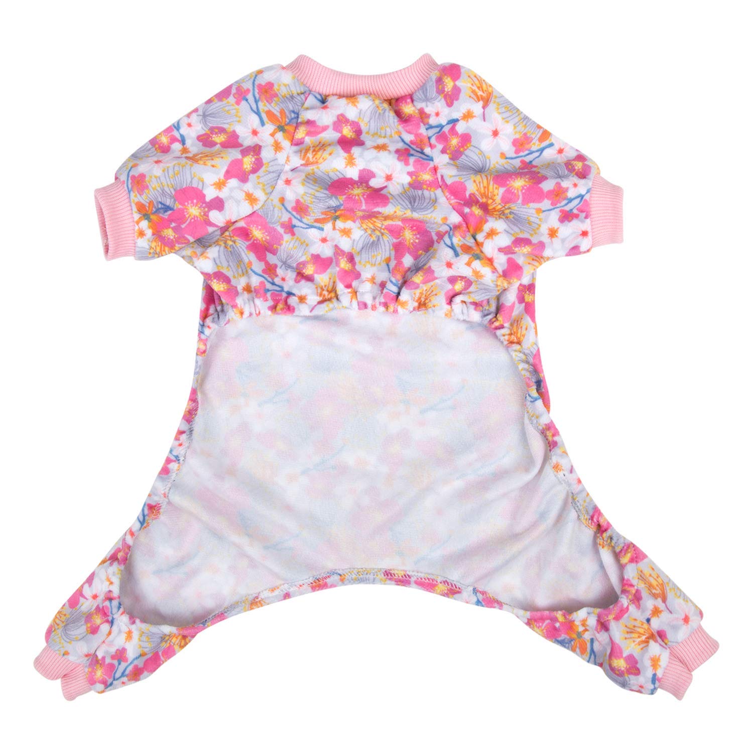 Cutebone Dog Clothes For Small Dogs Girl Pajamas Cat Shirt P89M