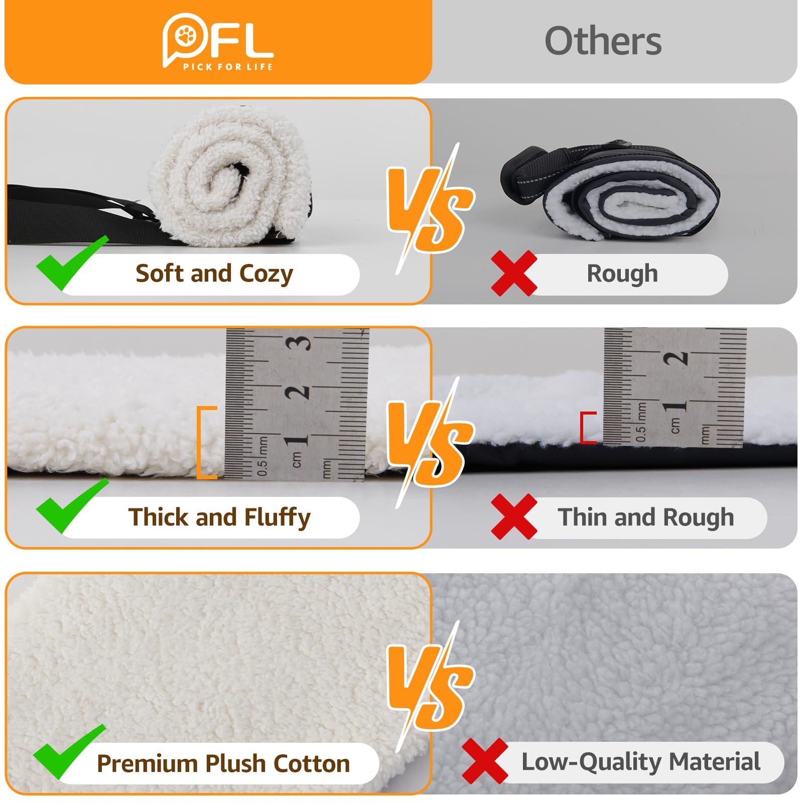 Adjustable Dog Lift Harness, Dog Sling For Large Dogs Lift Support And Rehab Harness For Weak Rear Legs, Soft Hind Leg Support H