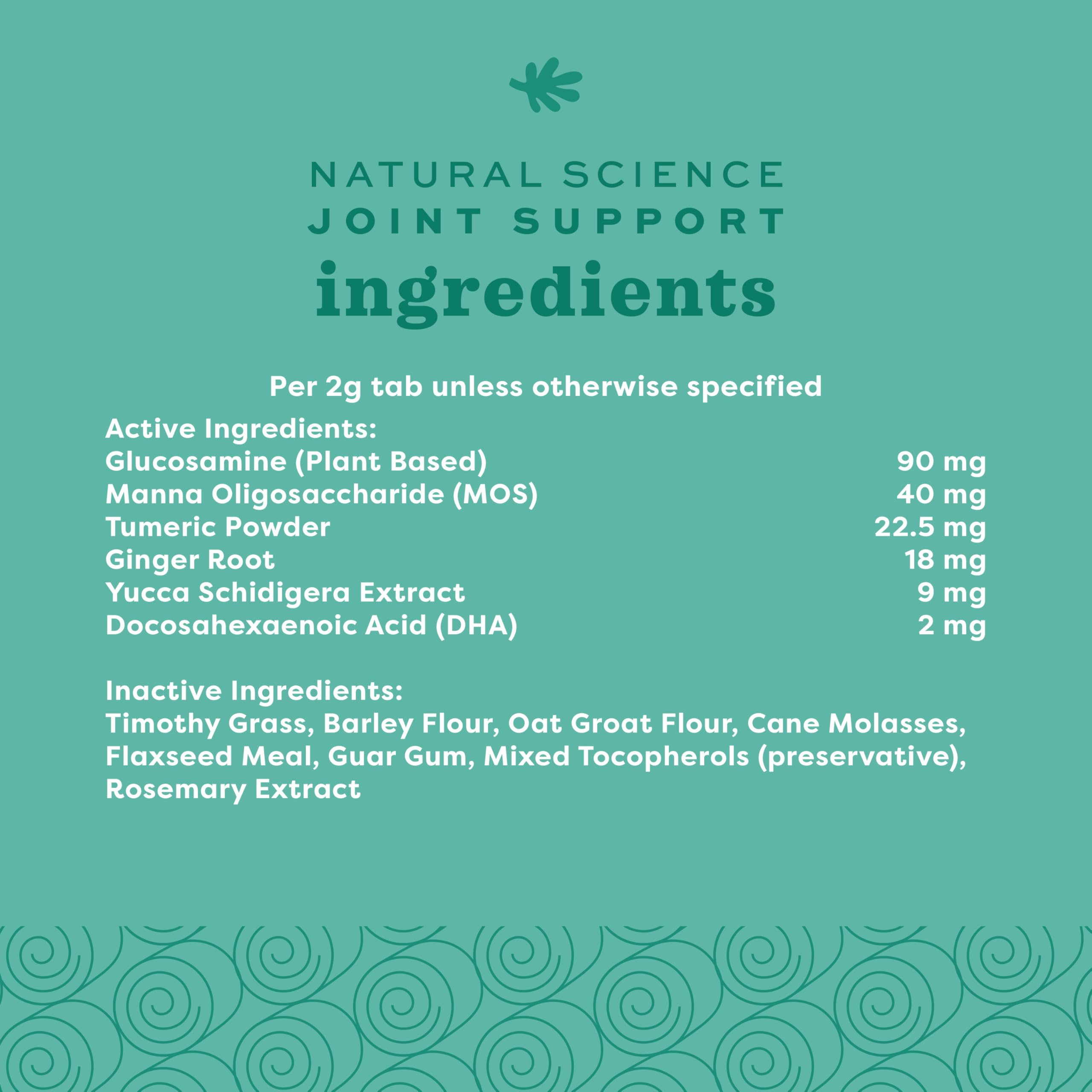 Oxbow Natural Science Joint Support for Pets, 4.2 Ounces, Other Material, Model 744845711003