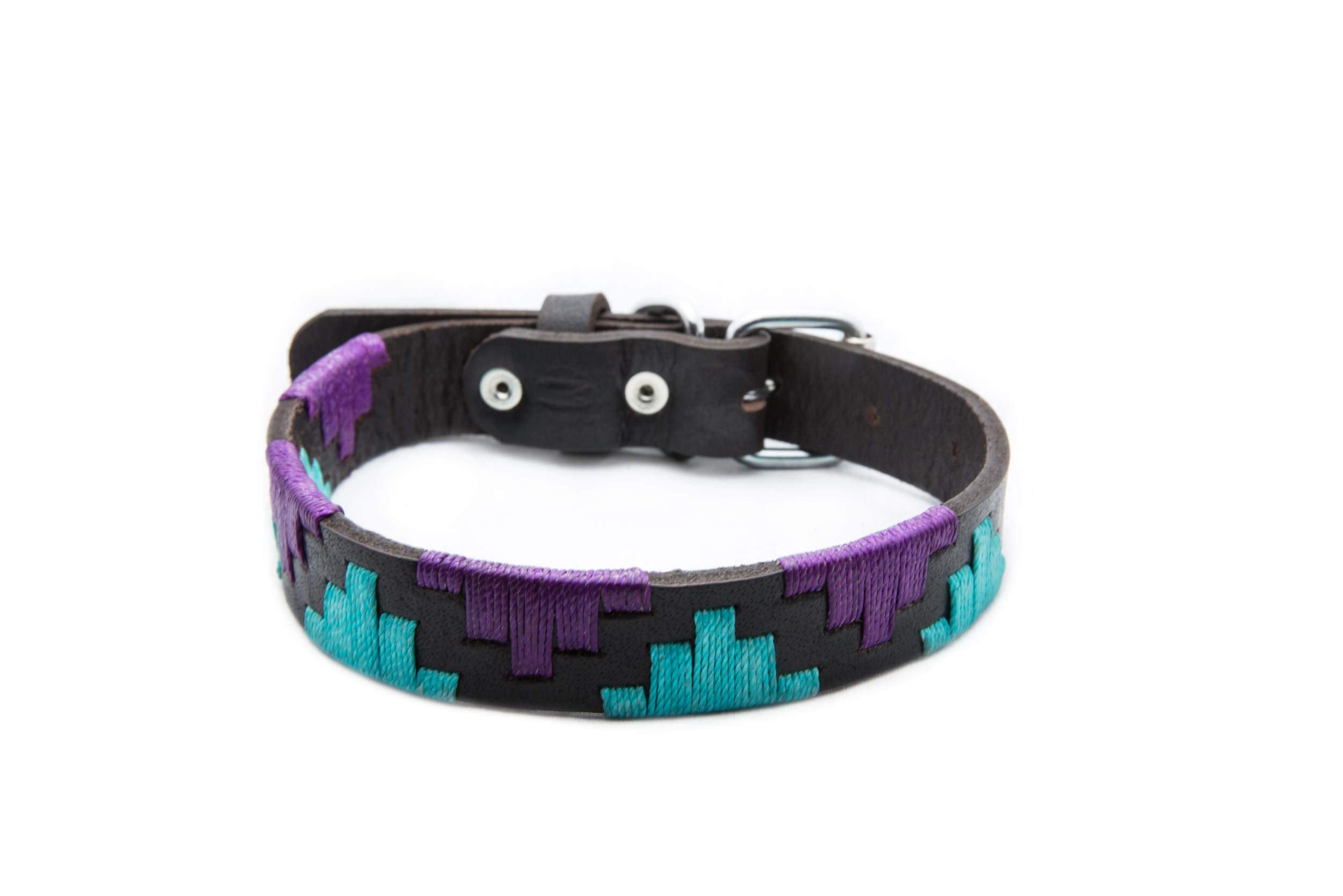 Gaucho Goods Leather Dog Collar (Miami-Xs) For Small Dogs