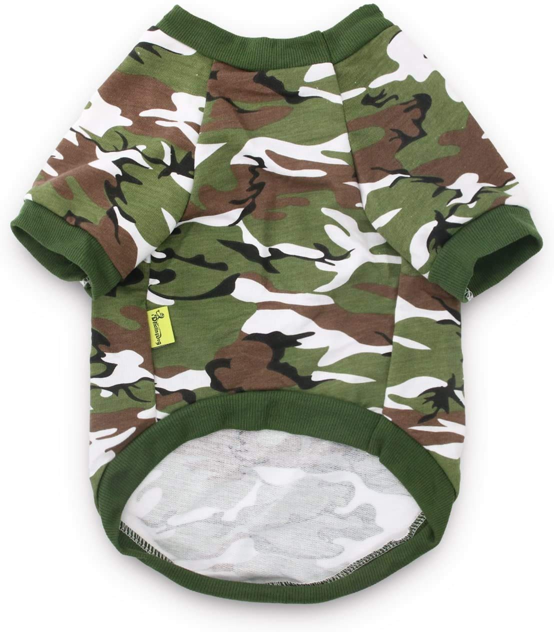 Droolingdog Camo Dog Clothes For Large Dogs Boy, Xl, Green
