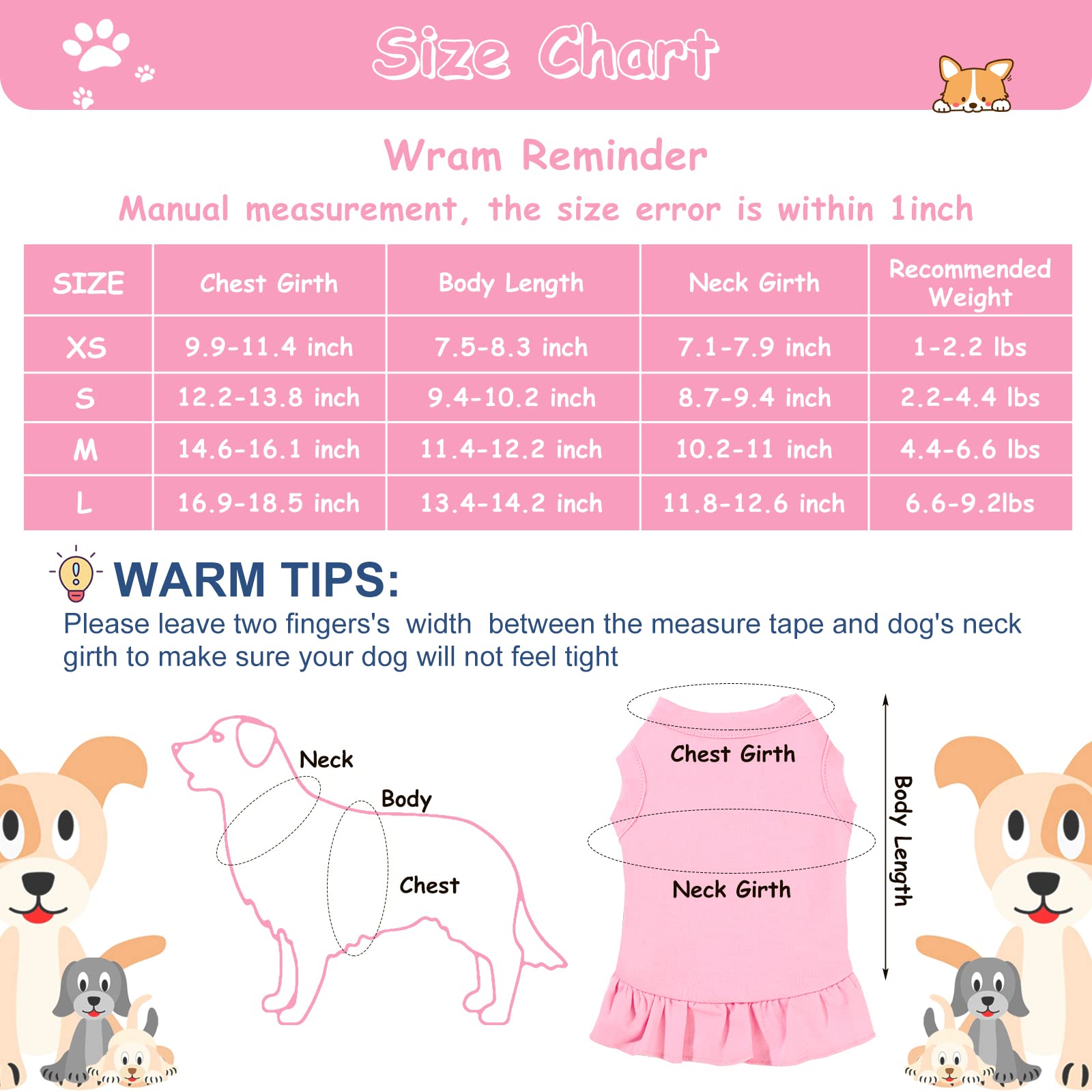 6 Pieces Dog Dresses Dog Shirt Skirt Dog Sleeveless Dress Breathable Pet Shirts With Ruffles Dog Sundress Dog Outfits For Dogs And Cats (Cute Style, S Size)