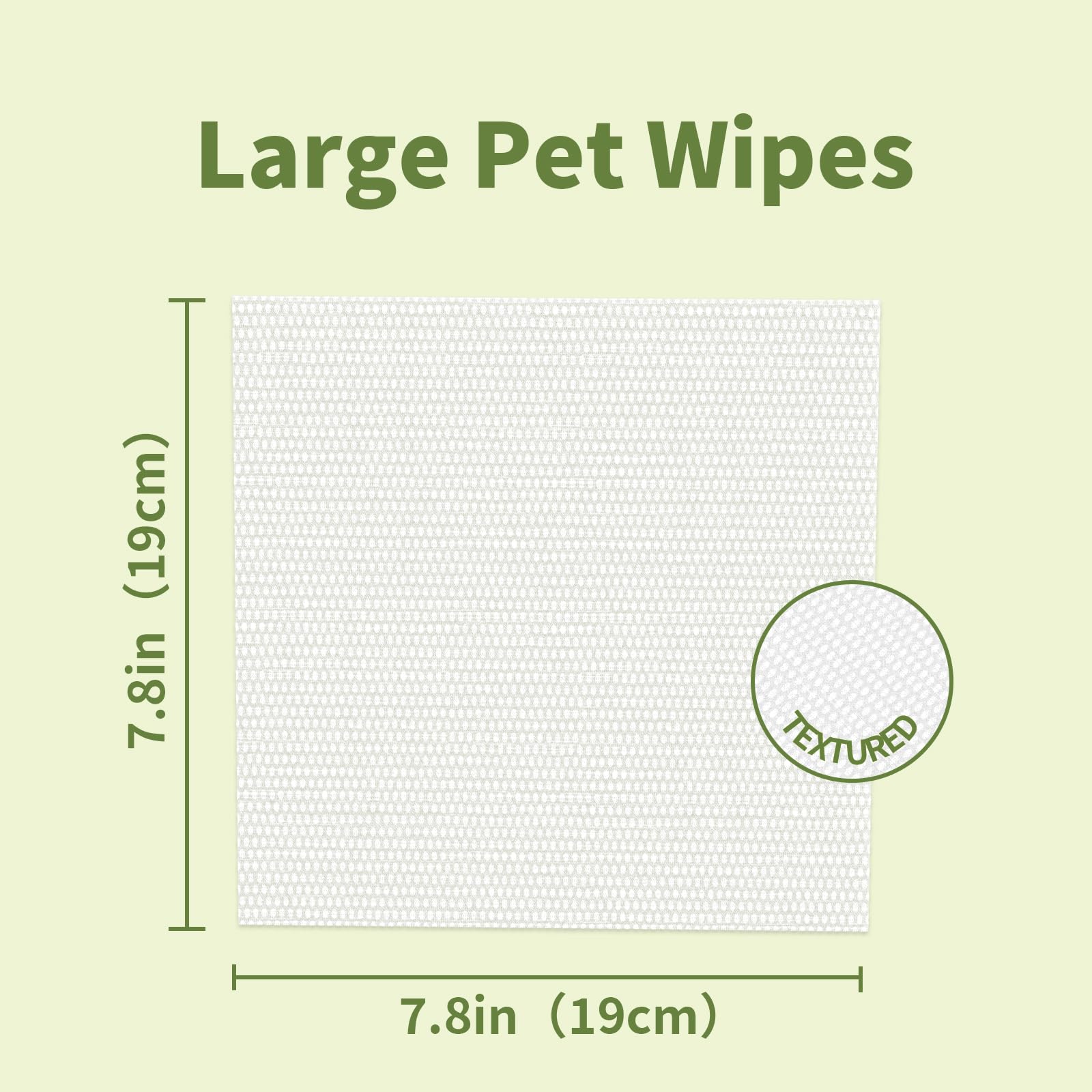400 Unscented Dog Wipes For Paws And Butt Plant Based Hypoallergenic Pets Cleansing & Deodorizing Anal Gland Hygienic Puppy Wipe