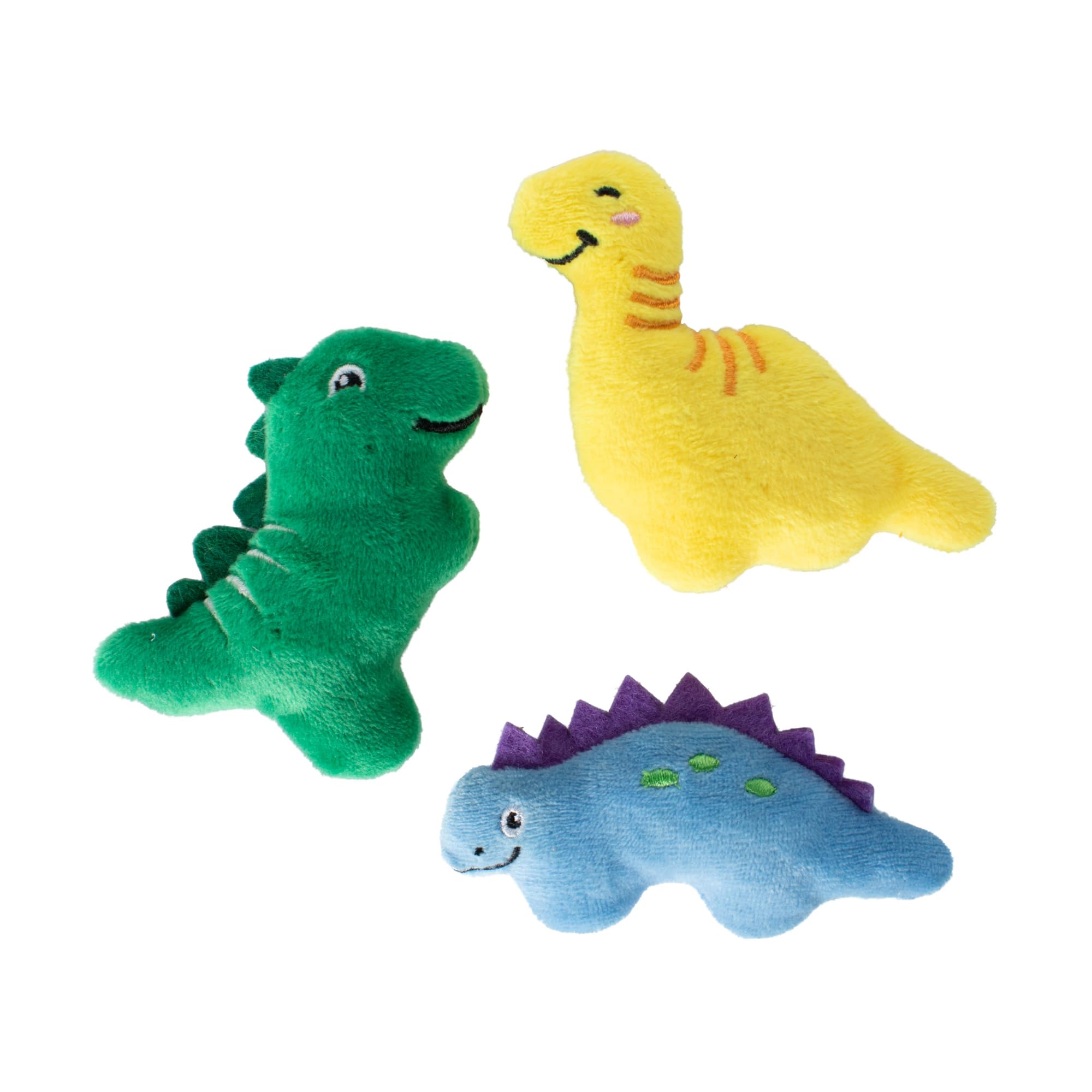 Fringe Studio Plush Cat Toy Set, RawrSome Crew, Mini 3 Piece Set, Pet Shop Collection (904036)