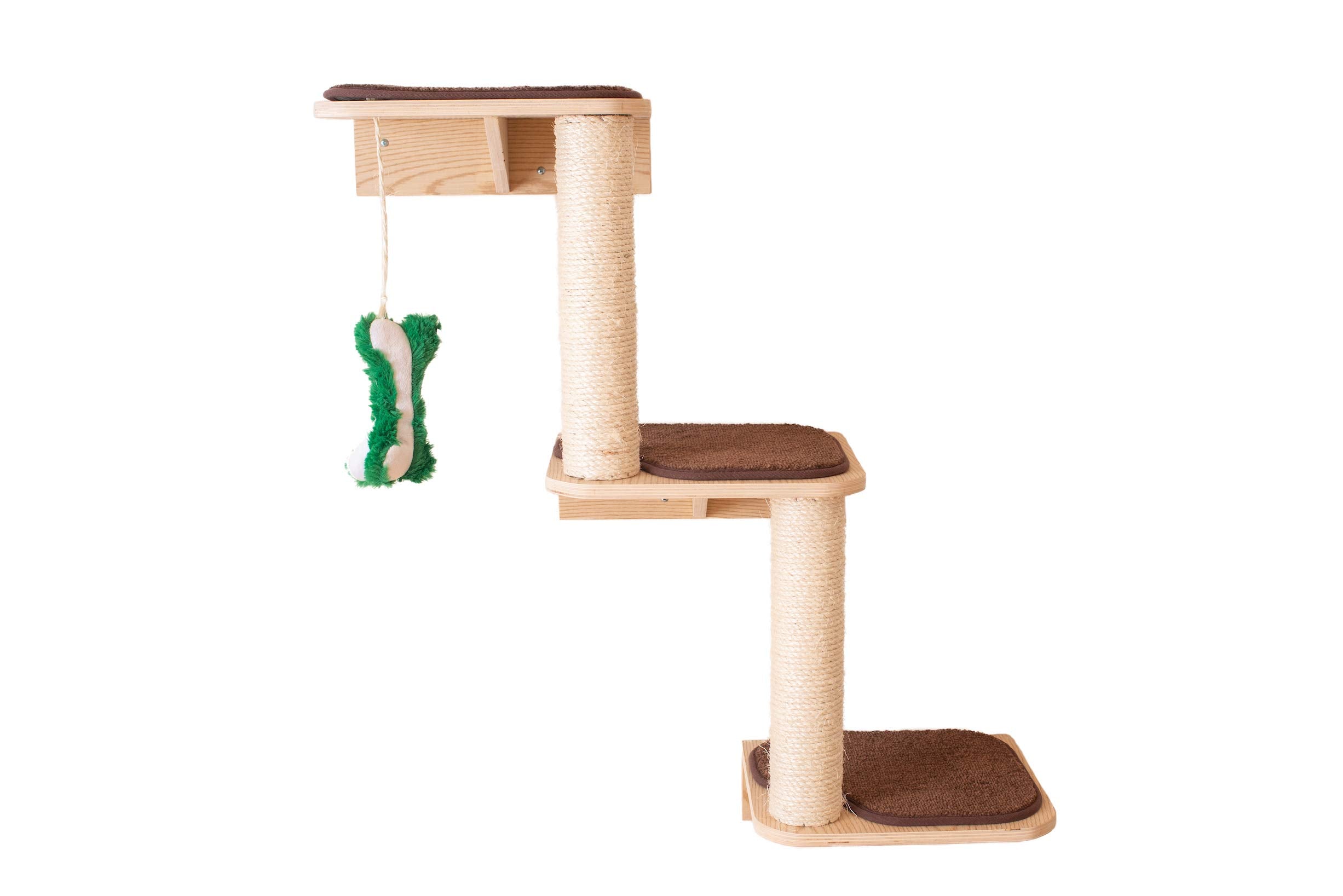 Armarkat Cat Wall Climber Series: Steps W1907C, Natural Beige 13 X 12 X 41