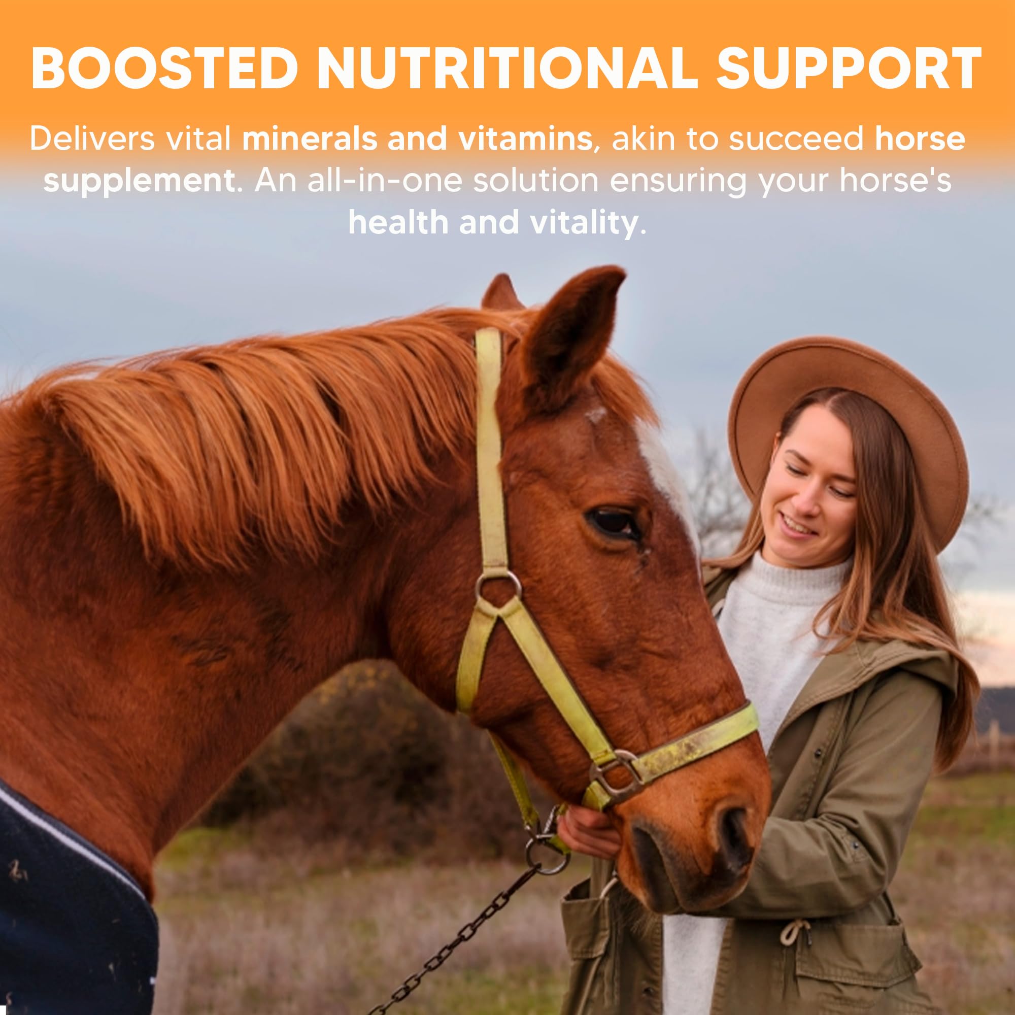 Equerrys Cu-Shine Total Horse Health Pellet Supplement, Horse Probiotics, Biotin for Radiant Coat, Digestive Supplements for Co