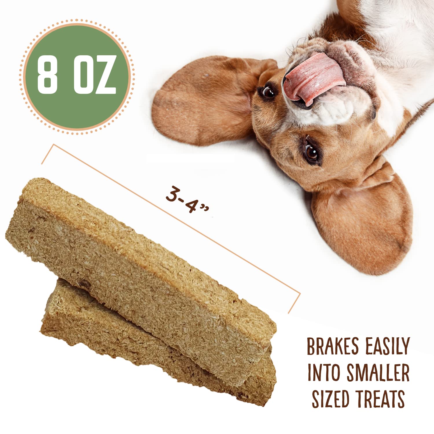 Hungry Paws Cod Fish Wafer Dog Training Treats - The Perfect Single Ingredient Omega-3 Rich Snack Dog Food for a Healthy and Act