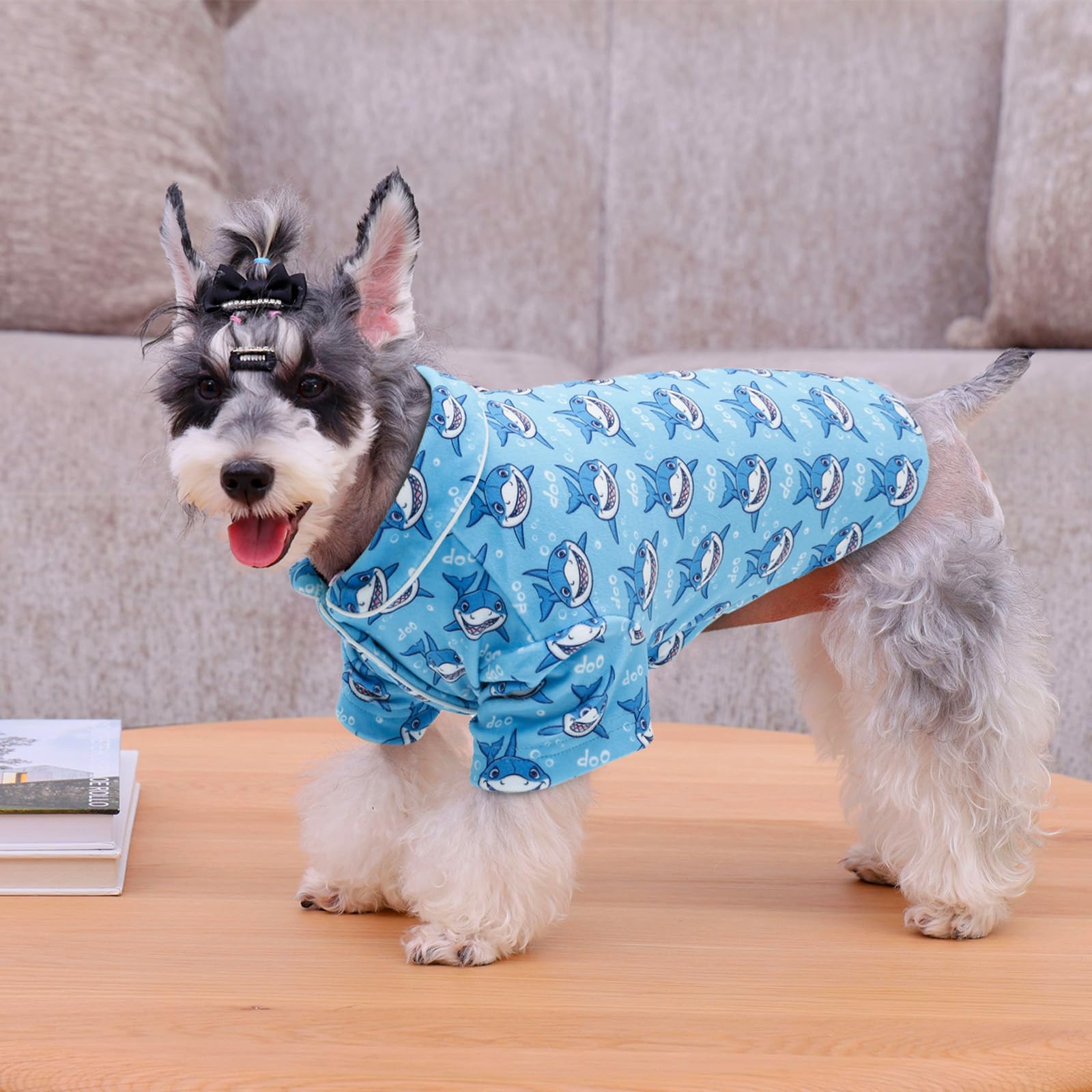 Cutebone Two-Leg Spandex Crystal Velvet Pet Pajamas - Soft, Cozy, And Stretchy Sleepwear For Dogs And Cats Ltp11L