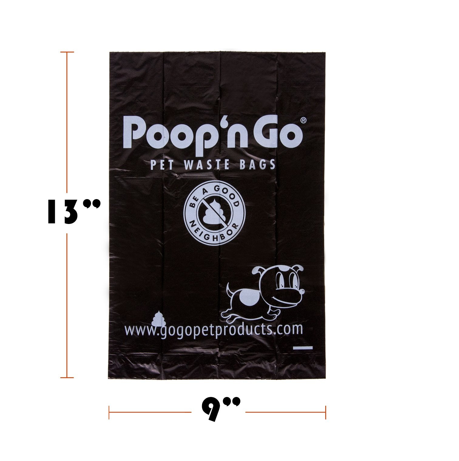 Poop N Go® Dog Poop Bags (16 Roll Pack)