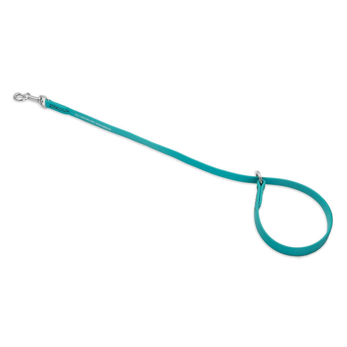 Jelly Pet Grooming Loop Slip Style (3/8' X 25', Teal) | Made In The Usa