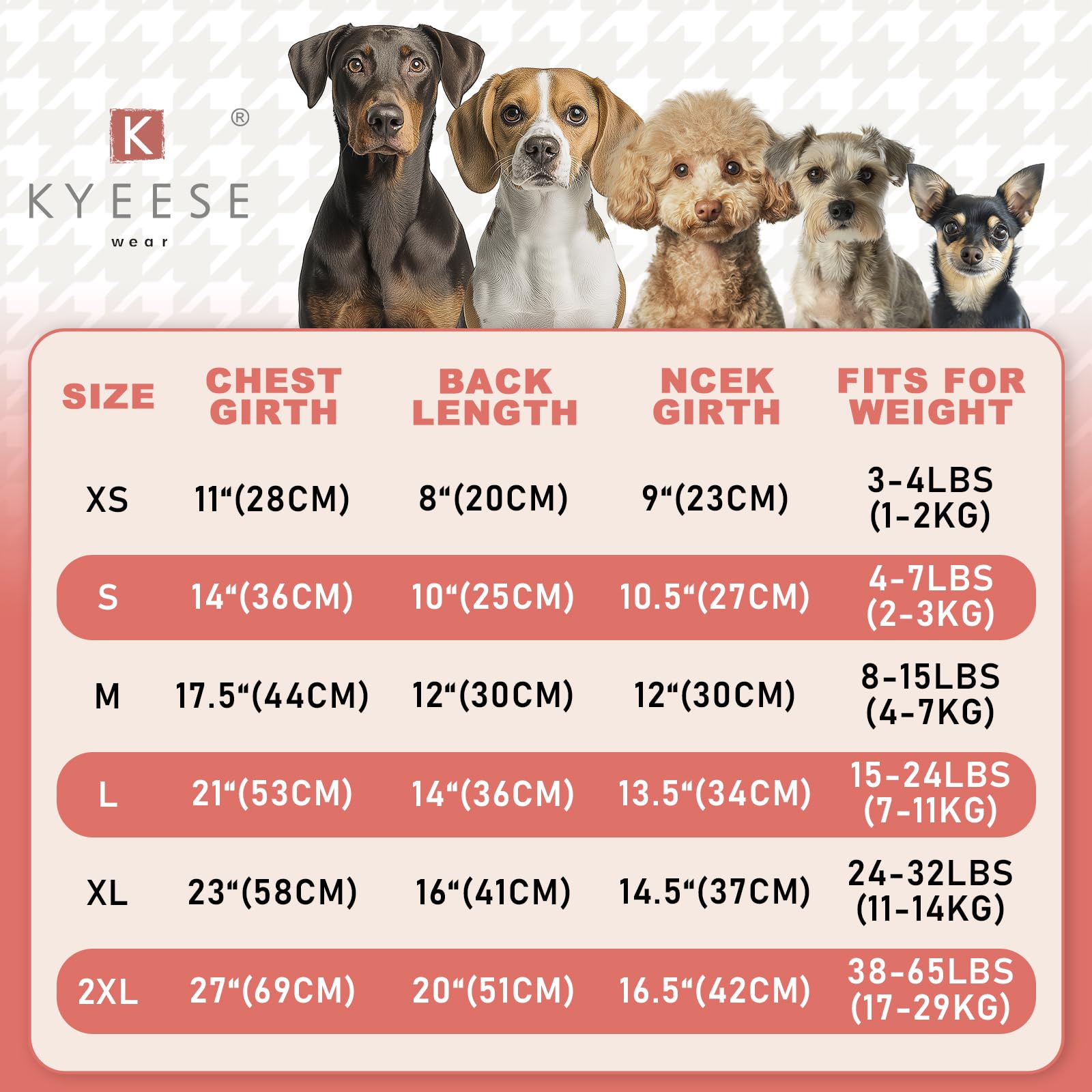 Kyeese Dog Sweater Thick Cable Knit Puppy Sweater Gradient Color Small Dog Sweater Fuzzy Warm With Sleeves, Brown, X-Small