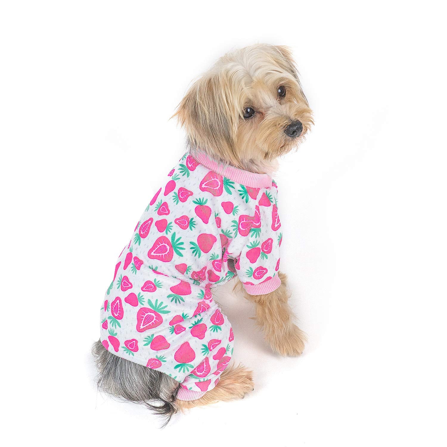 Cutebone Dog Christmas Pajamas Sweater Gifts For Small Dogs Clothes P136M