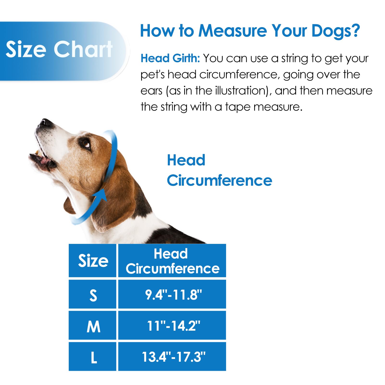 Aofitee Dog Calming Hoodie, Ear Wraps For Anxiety Relief, Noise Protection Dog Noise Cancelling Ear Muffs, Headband For Firework