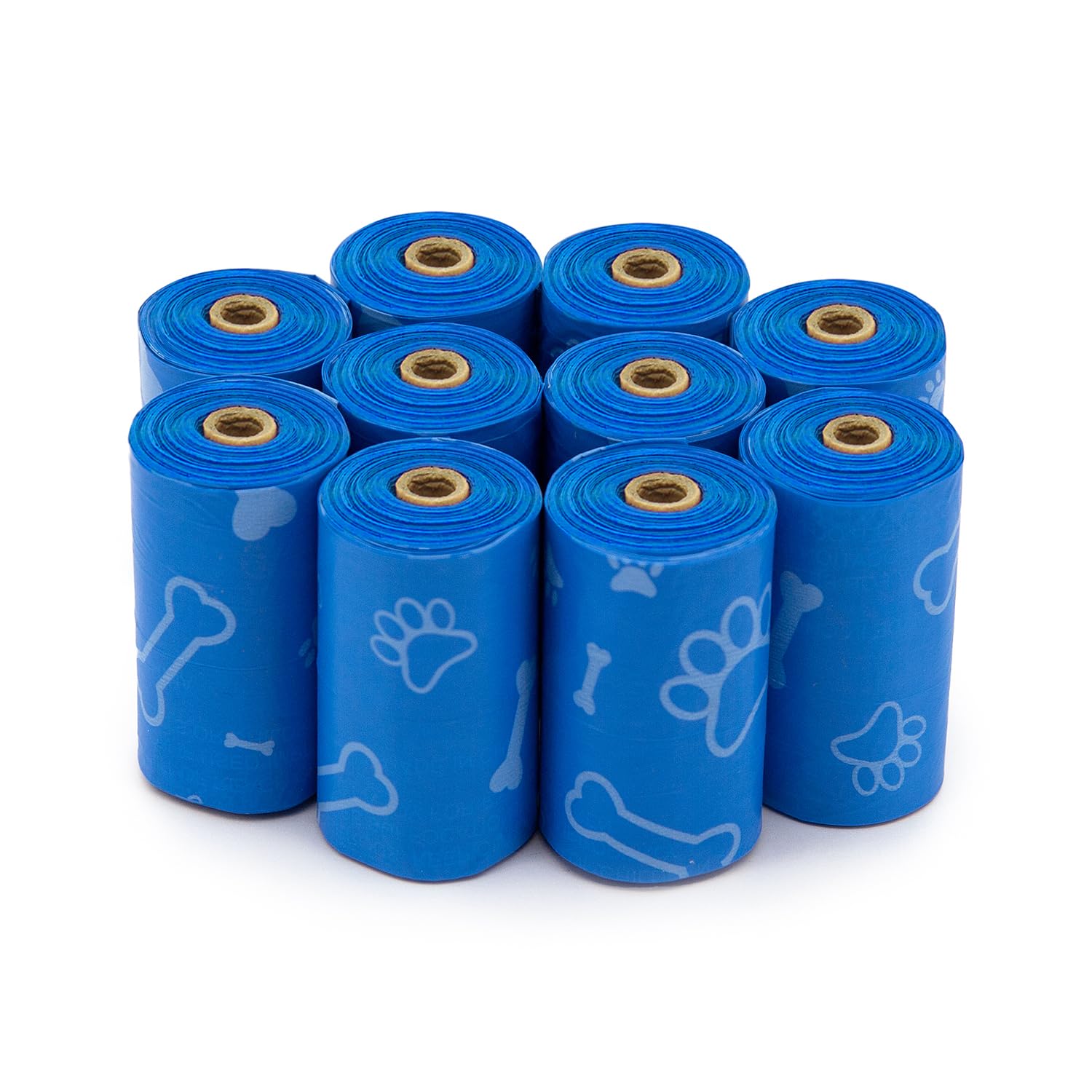 Best Pet Supplies Dog Poop Bags (4 X 150 Bags) For Waste Refuse Cleanup, Doggy Roll Replacements For Outdoor Puppy Walking And T