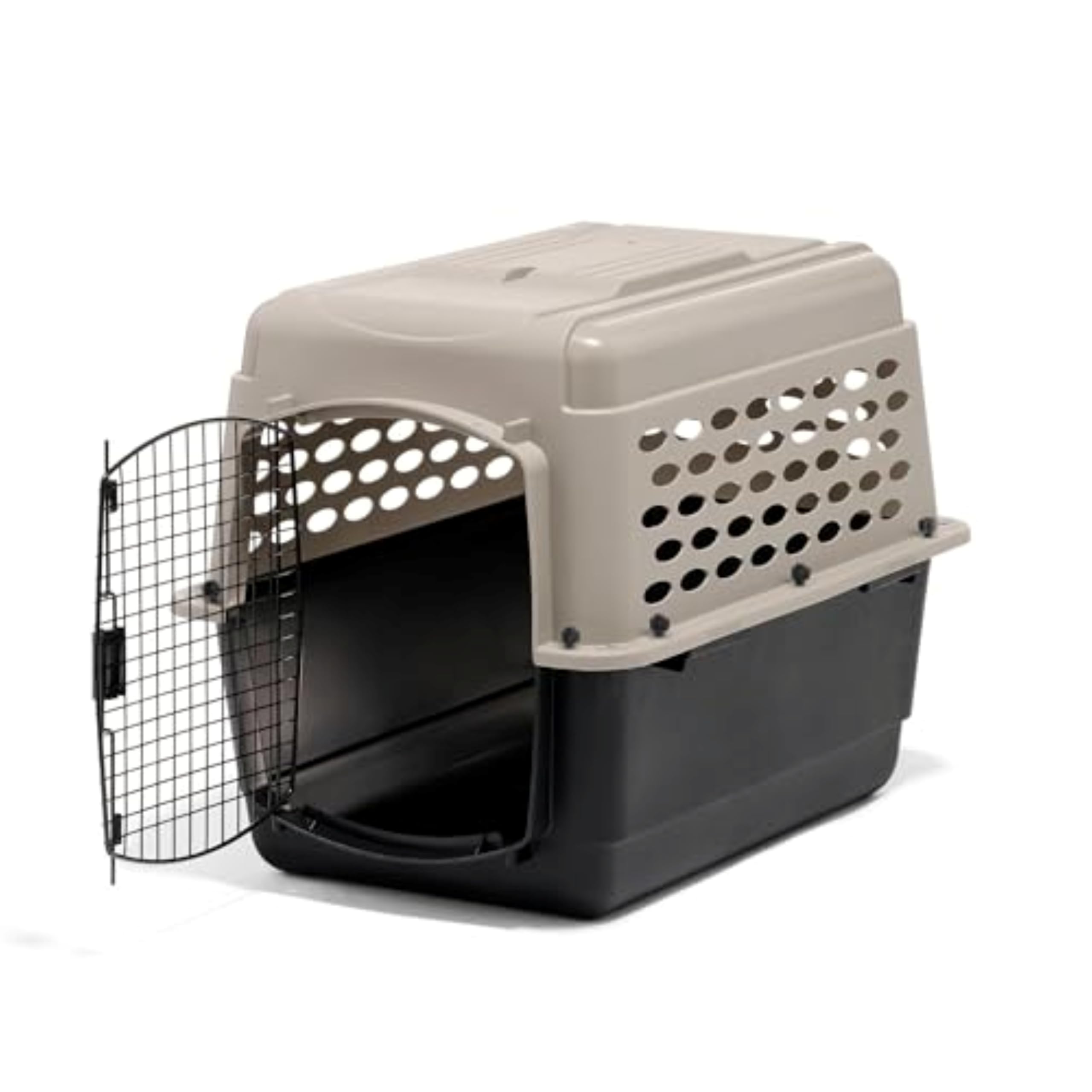 Petmate Vari Dog Kennel - Portable Dog Carriers & Crates for Medium Dogs, Airline-Friendly, Durable Plastic, Pet Carrier For Hom