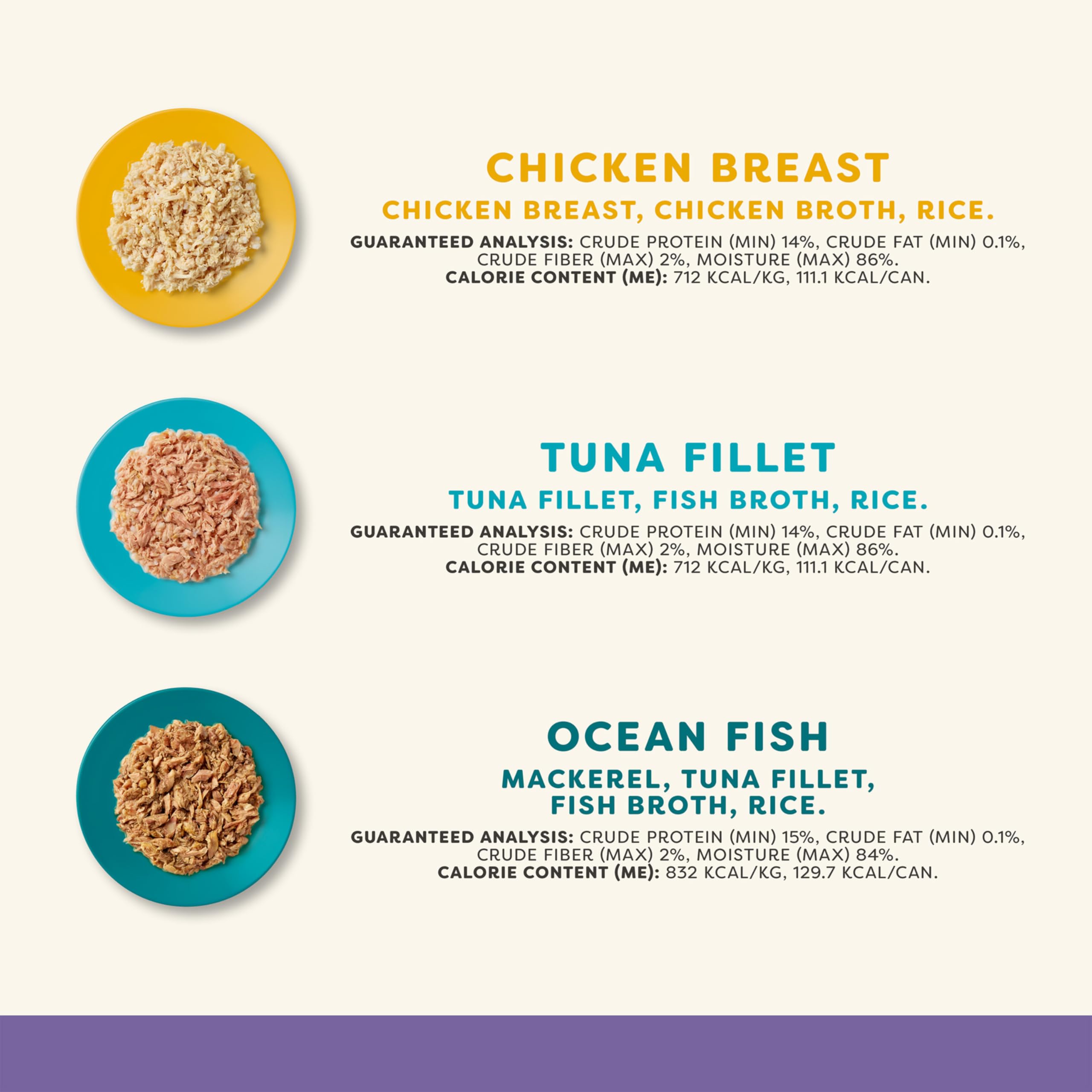 Applaws Natural Wet Cat Food in Broth, Limited and Natural Ingredients, High Protein with No Artificial Additives, Variety Pack