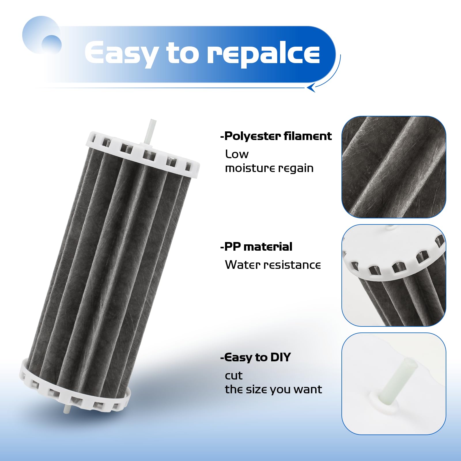 Trdzi Aquarium Fish Tank Filters Compatible With Penguin 200 350, Hang On Filters Replacement For Bio-Wheel 200B 350B Assembly B