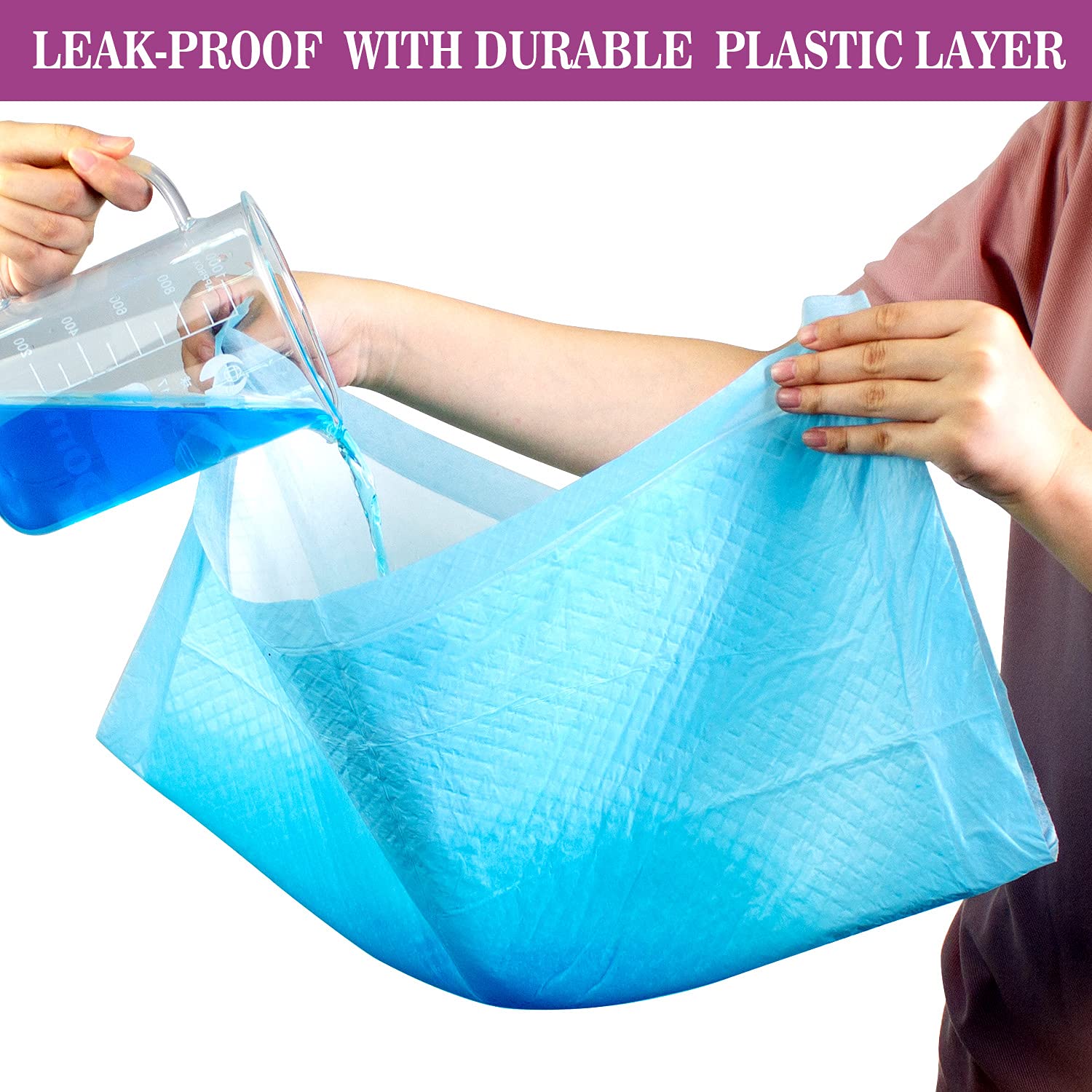 Immcute Dog Pee Pads Extra Large 28'X34', X-Large Training Puppy Pee Pads Super Absorbent & Leak-Proof, Xl Disposable Pet Piddle Pad And Potty Pads For Dogs, Puppies, Doggie (Xlarge:28'*34'-40 Ct)