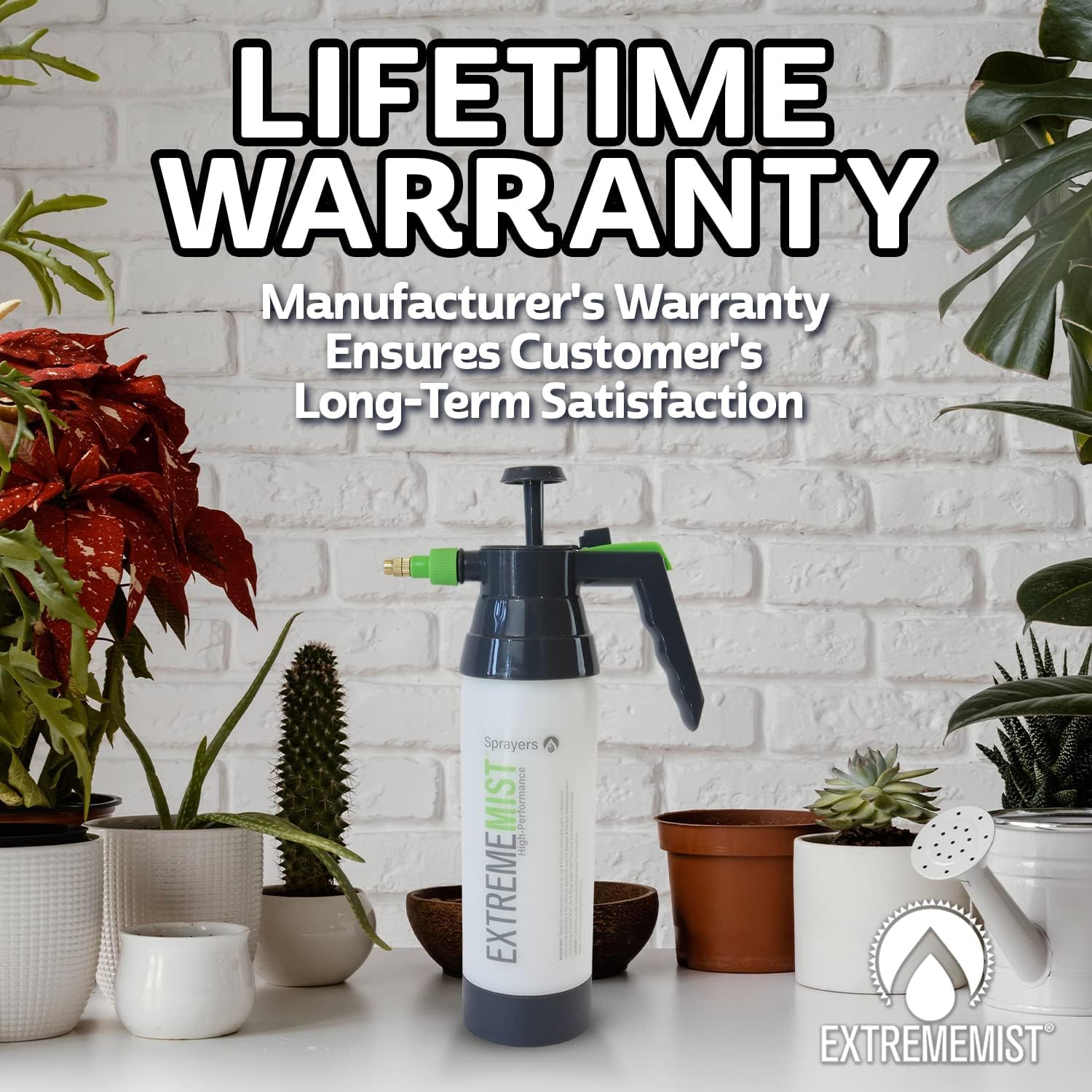 ExtremeMIST High-Performance Reptile Mister - Ultra-fine Reptile Sprayer & Terrarium Humidity Fogger for Geckos, Chameleons, Tur