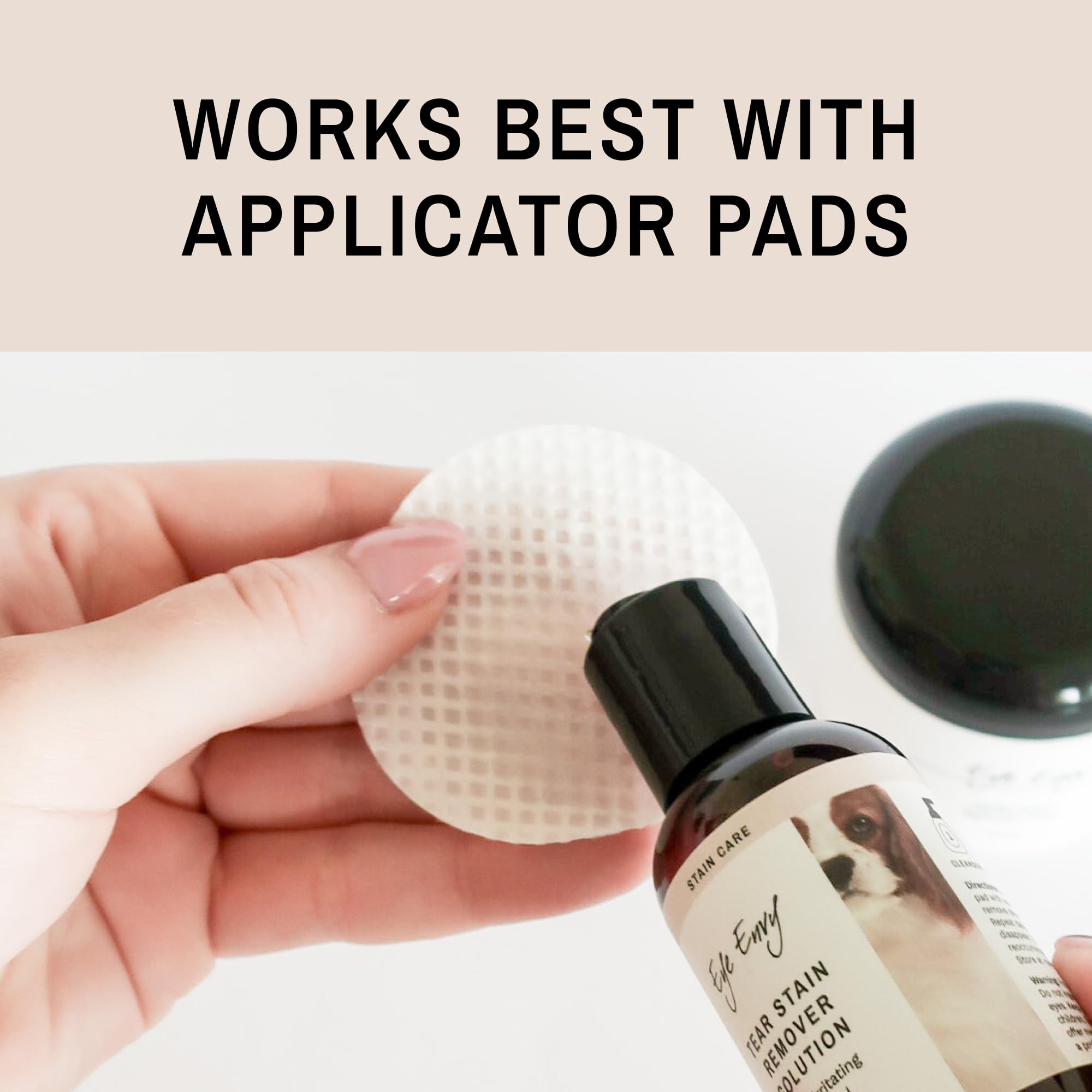 Eye Envy Tear Stain Remover Solution for Dogs|100% Natural,Safe|Recommended by Breeders/Vet/Professional Handlers/Groomers|Conta